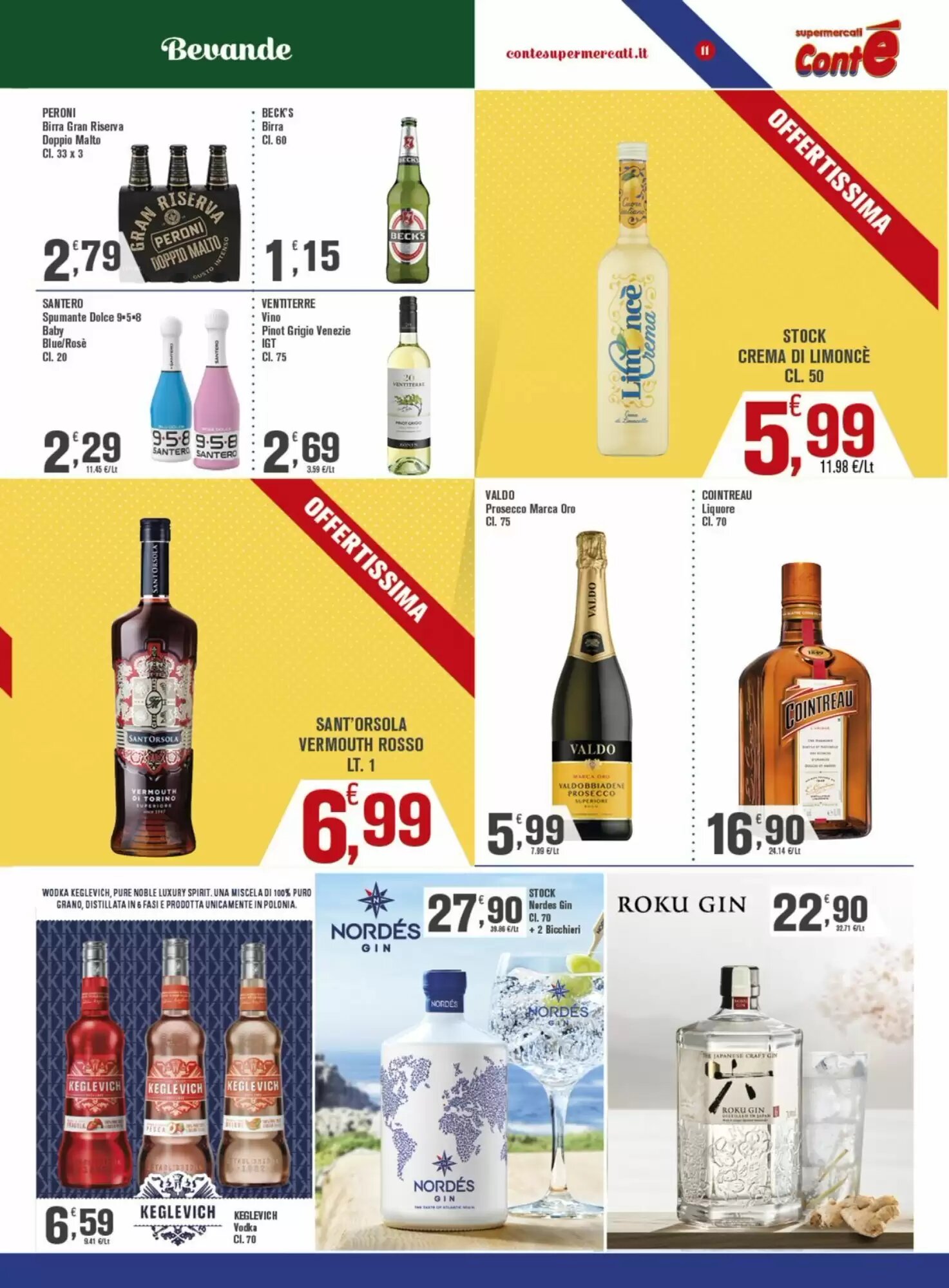 Volantino promozionale Conté Supermercati  valide dal 20/08/2026 - Pagina 11.