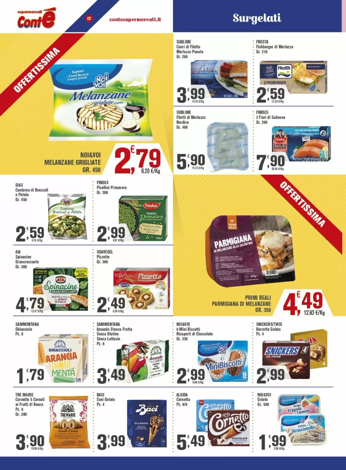 Volantino promozionale Conté Supermercati  valide dal 20/08/2026 - Pagina 12.