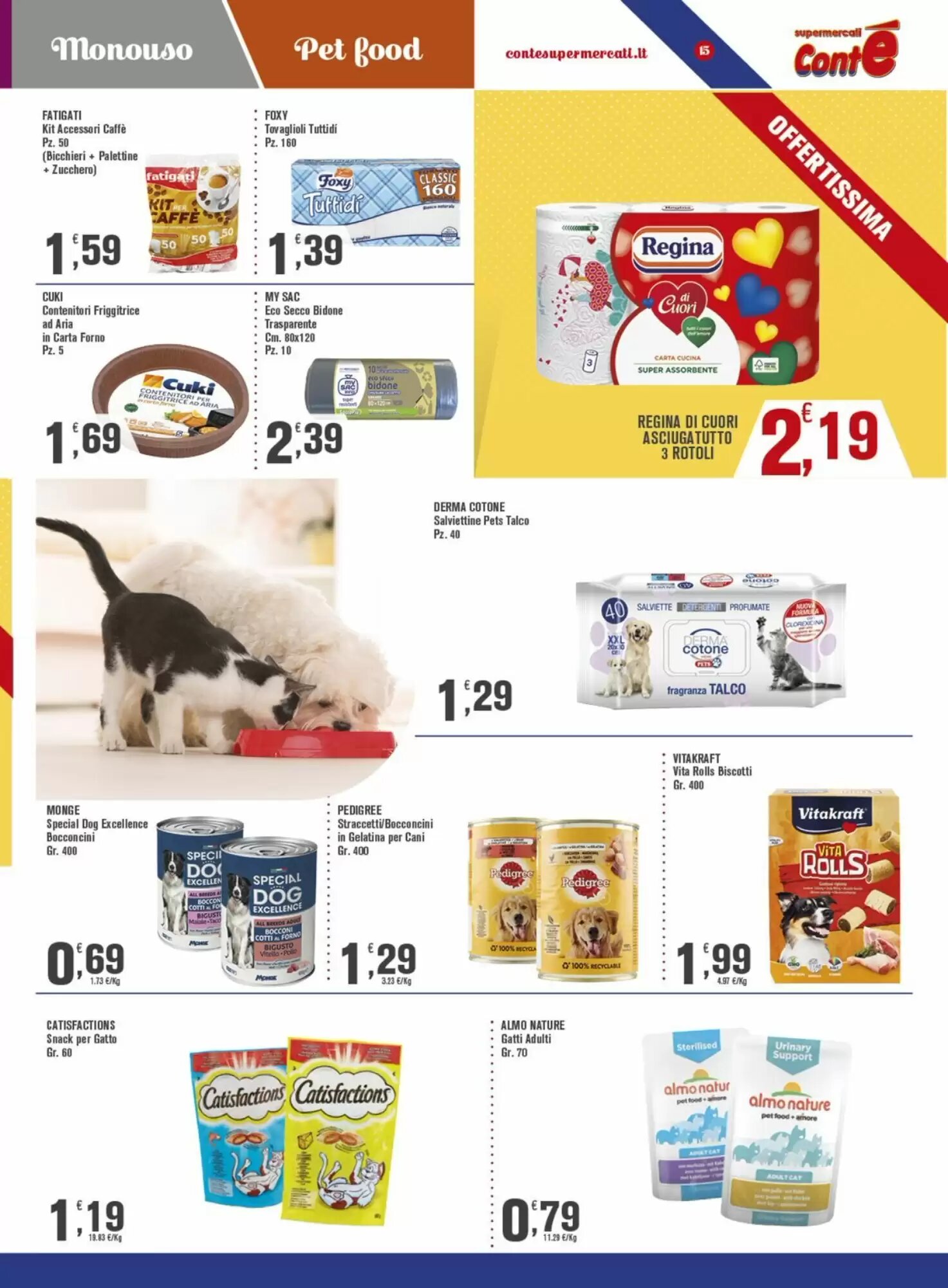 Volantino promozionale Conté Supermercati  valide dal 20/08/2026 - Pagina 15.