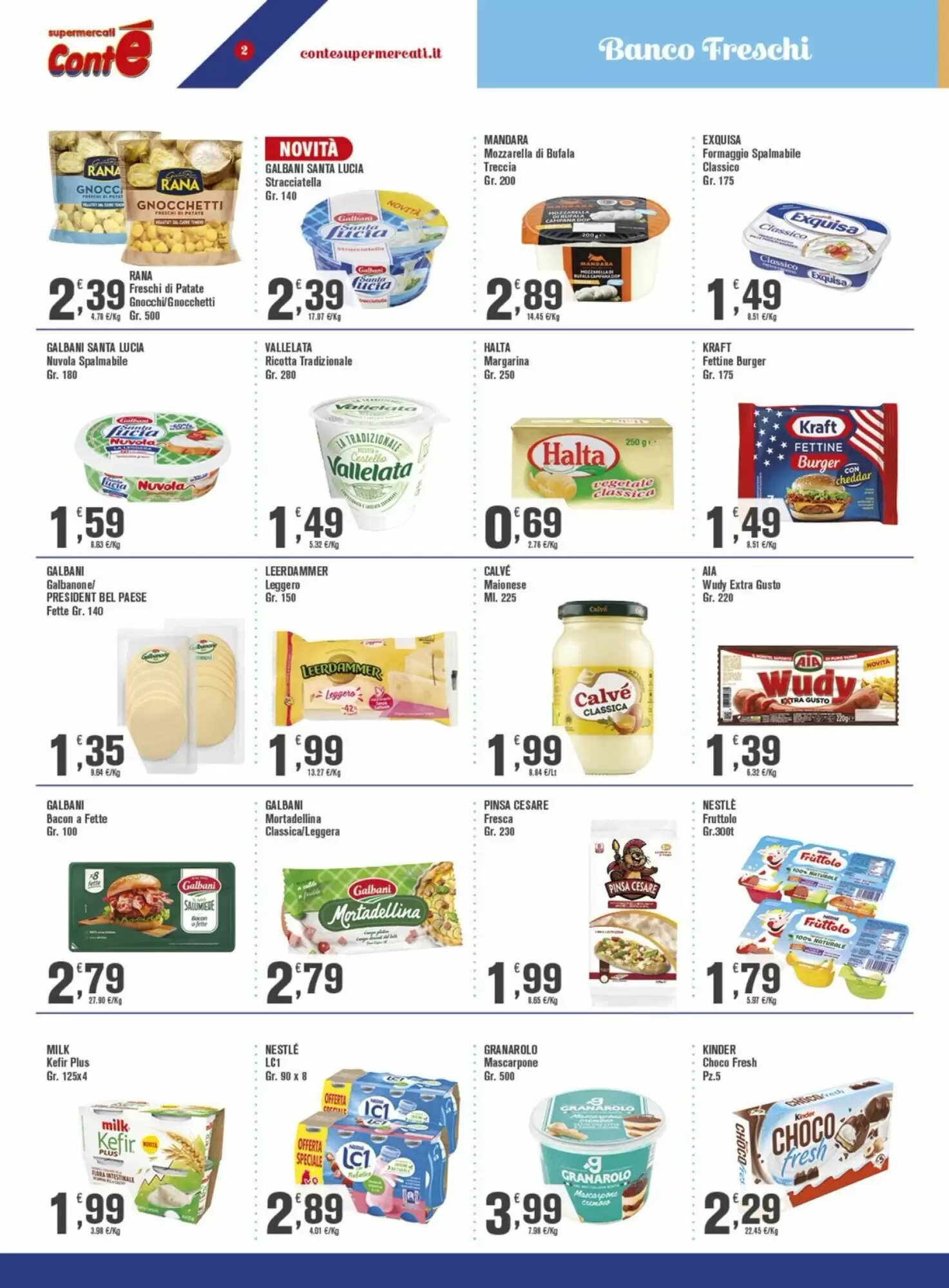 Volantino promozionale Conté Supermercati  valide dal 20/08/2026 - Pagina 2.