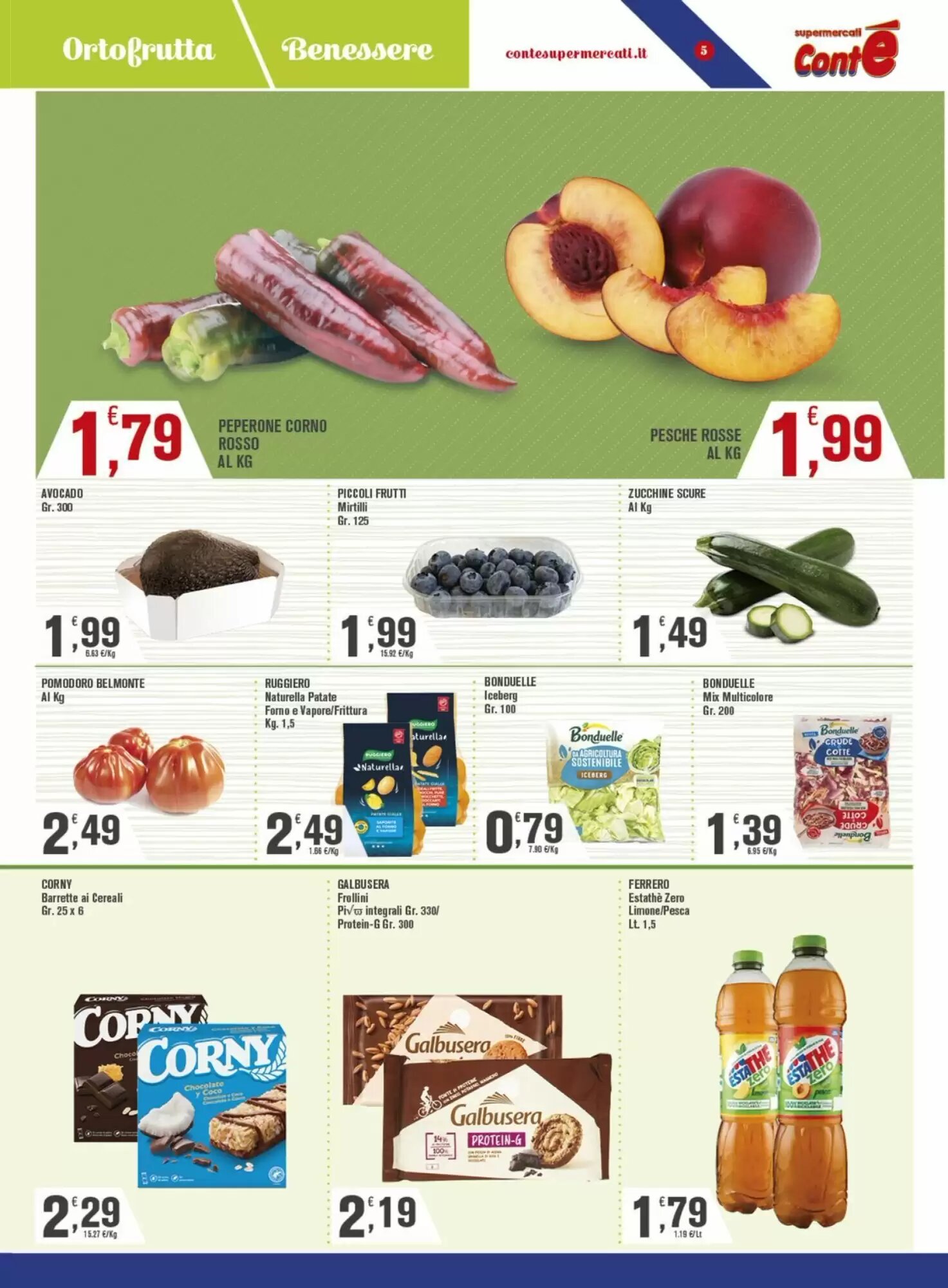Volantino promozionale Conté Supermercati  valide dal 20/08/2026 - Pagina 5.