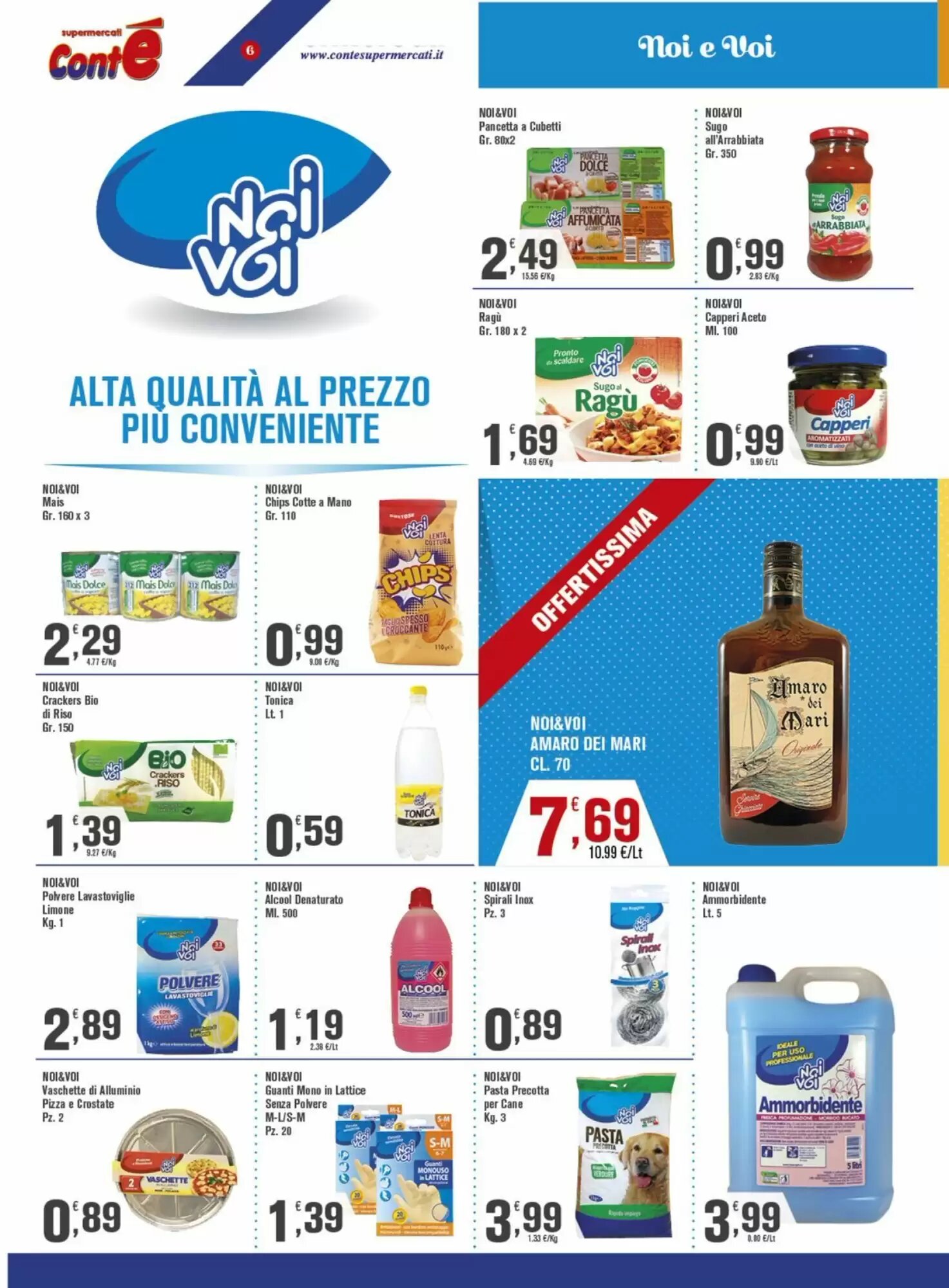 Volantino promozionale Conté Supermercati  valide dal 20/08/2026 - Pagina 6.