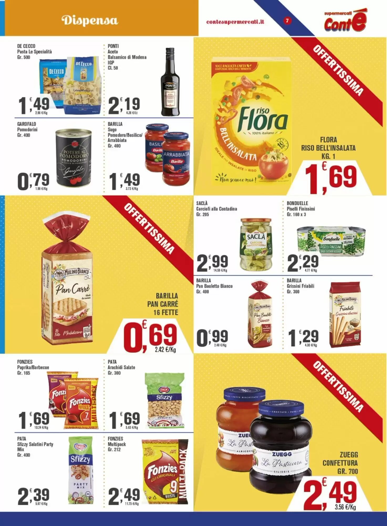 Volantino promozionale Conté Supermercati  valide dal 20/08/2026 - Pagina 7.