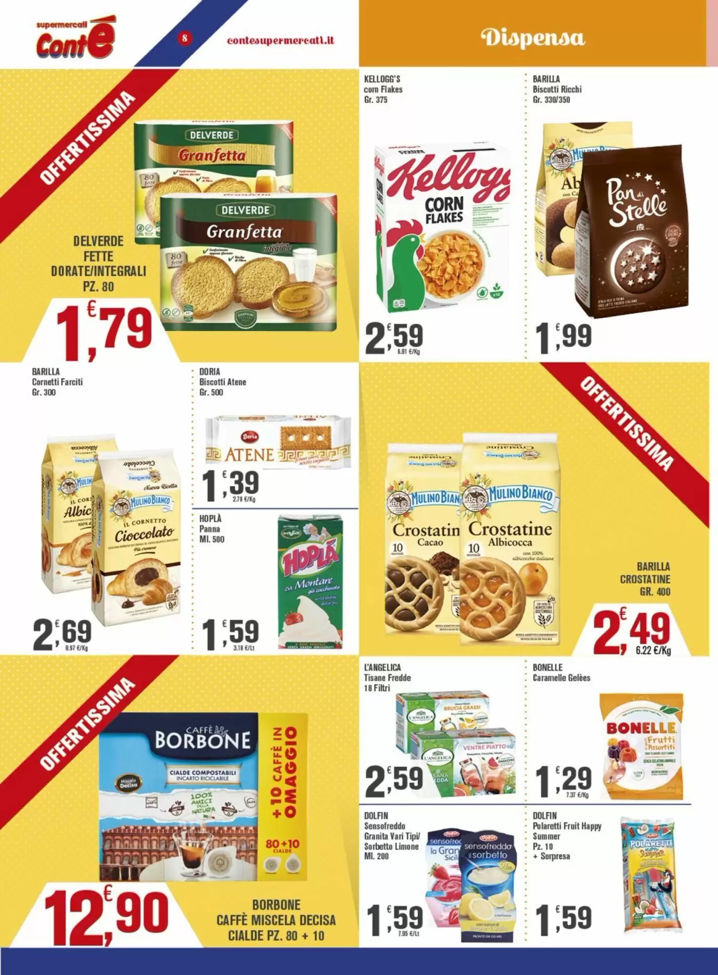 Volantino promozionale Conté Supermercati  valide dal 20/08/2026 - Pagina 8.