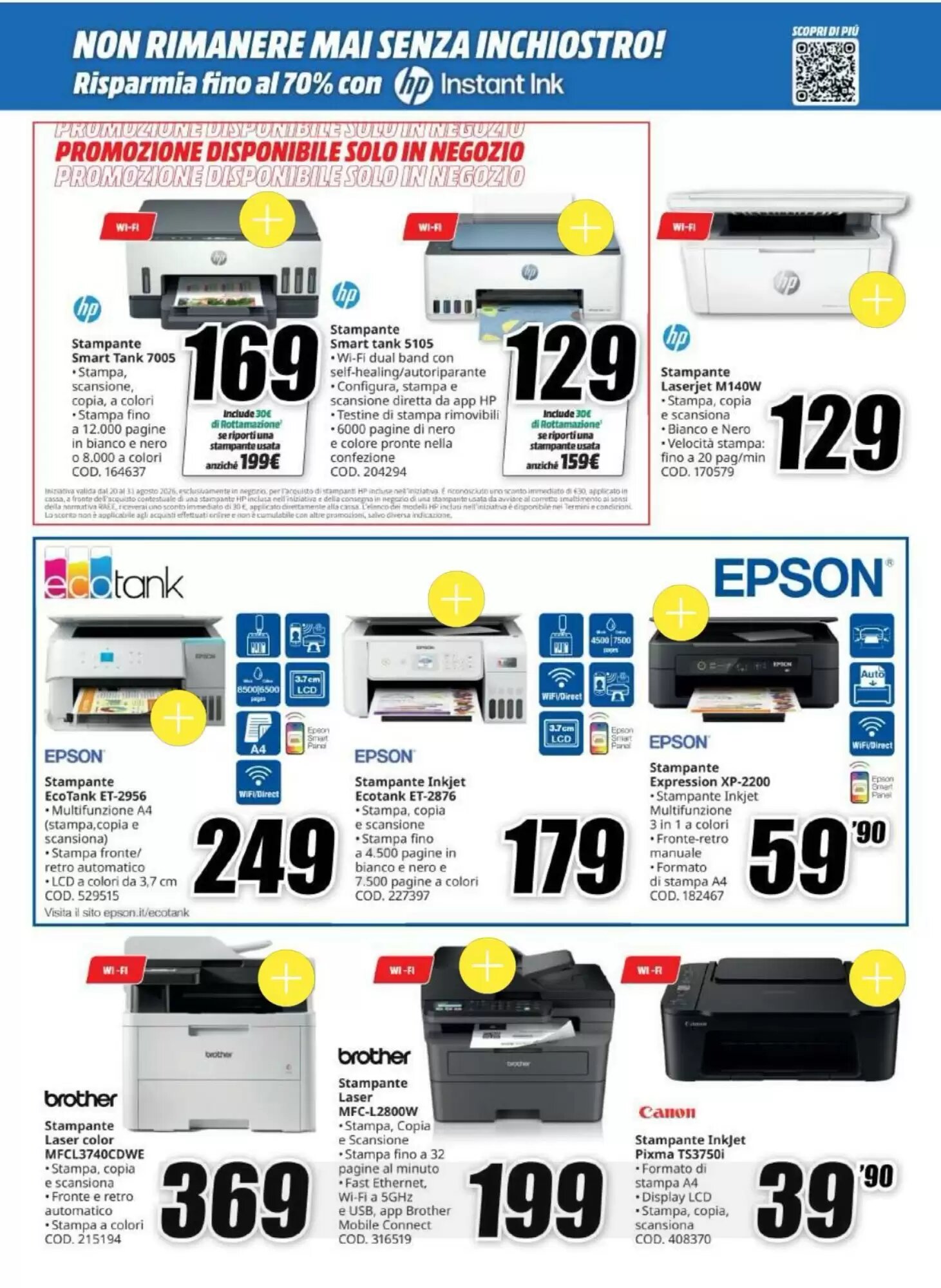 Volantino promozionale MediaWorld  valide dal 20/08/2026 - Pagina 14.
