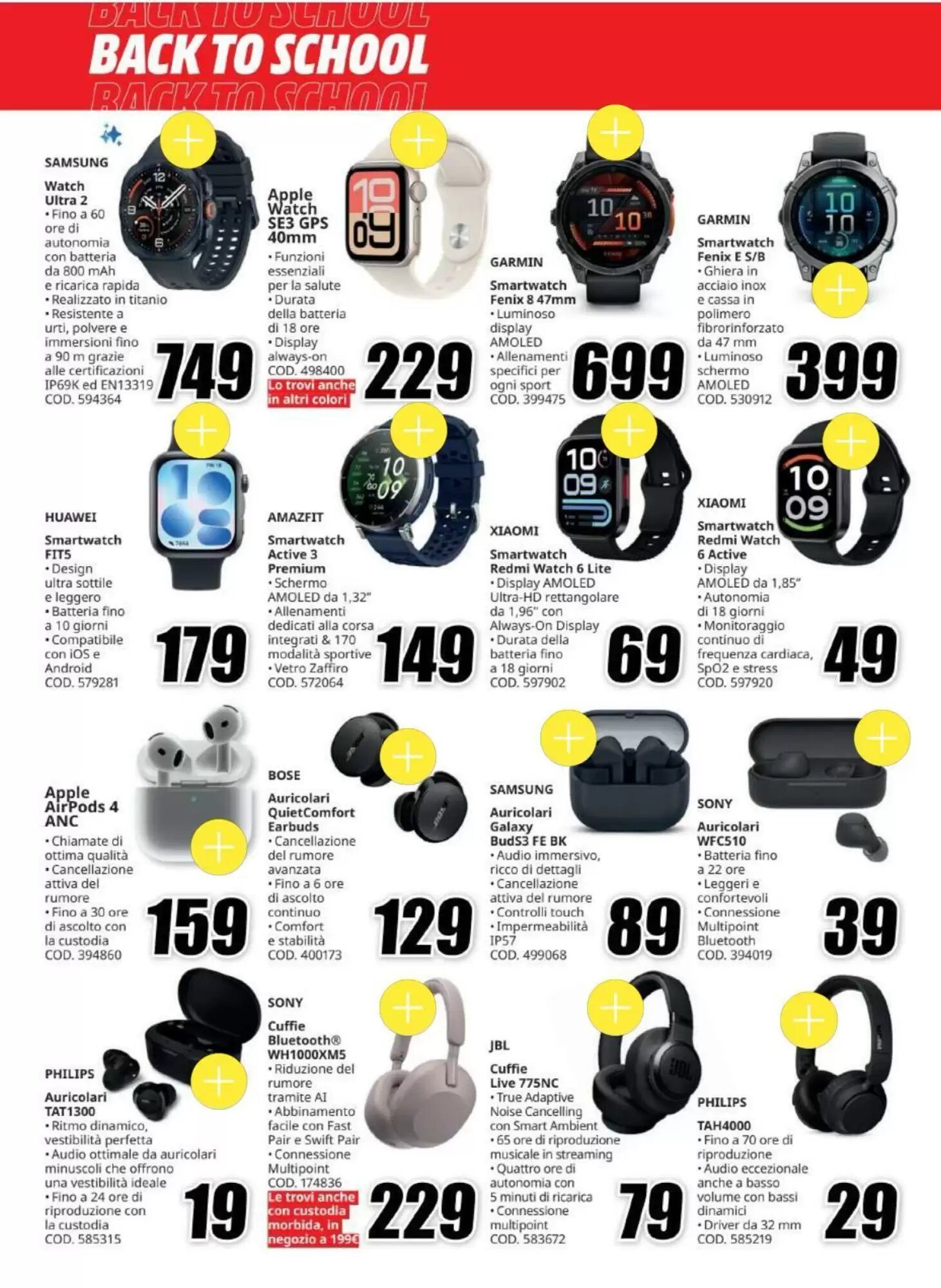 Volantino promozionale MediaWorld  valide dal 20/08/2026 - Pagina 22.
