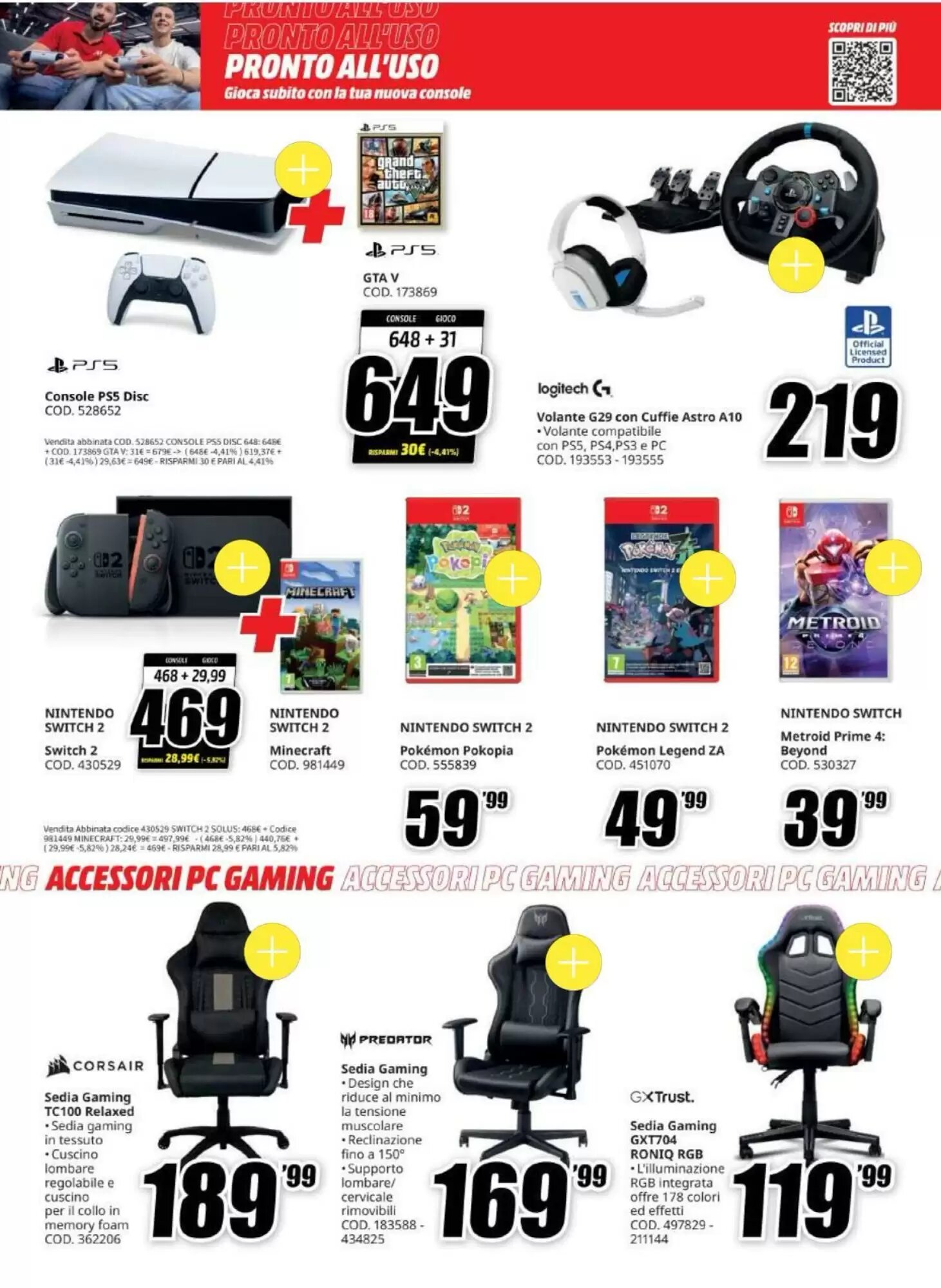 Volantino promozionale MediaWorld  valide dal 20/08/2026 - Pagina 23.