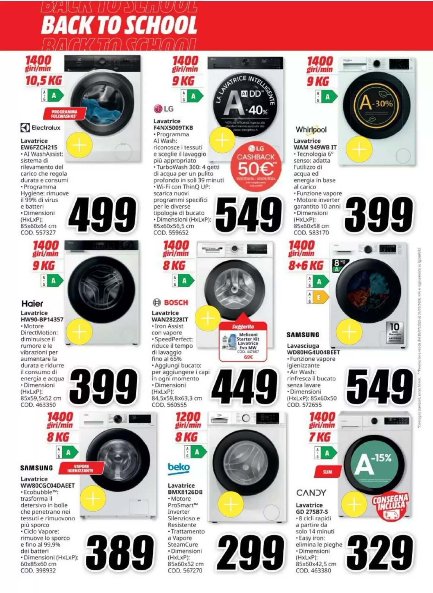 Volantino promozionale MediaWorld  valide dal 20/08/2026 - Pagina 32.