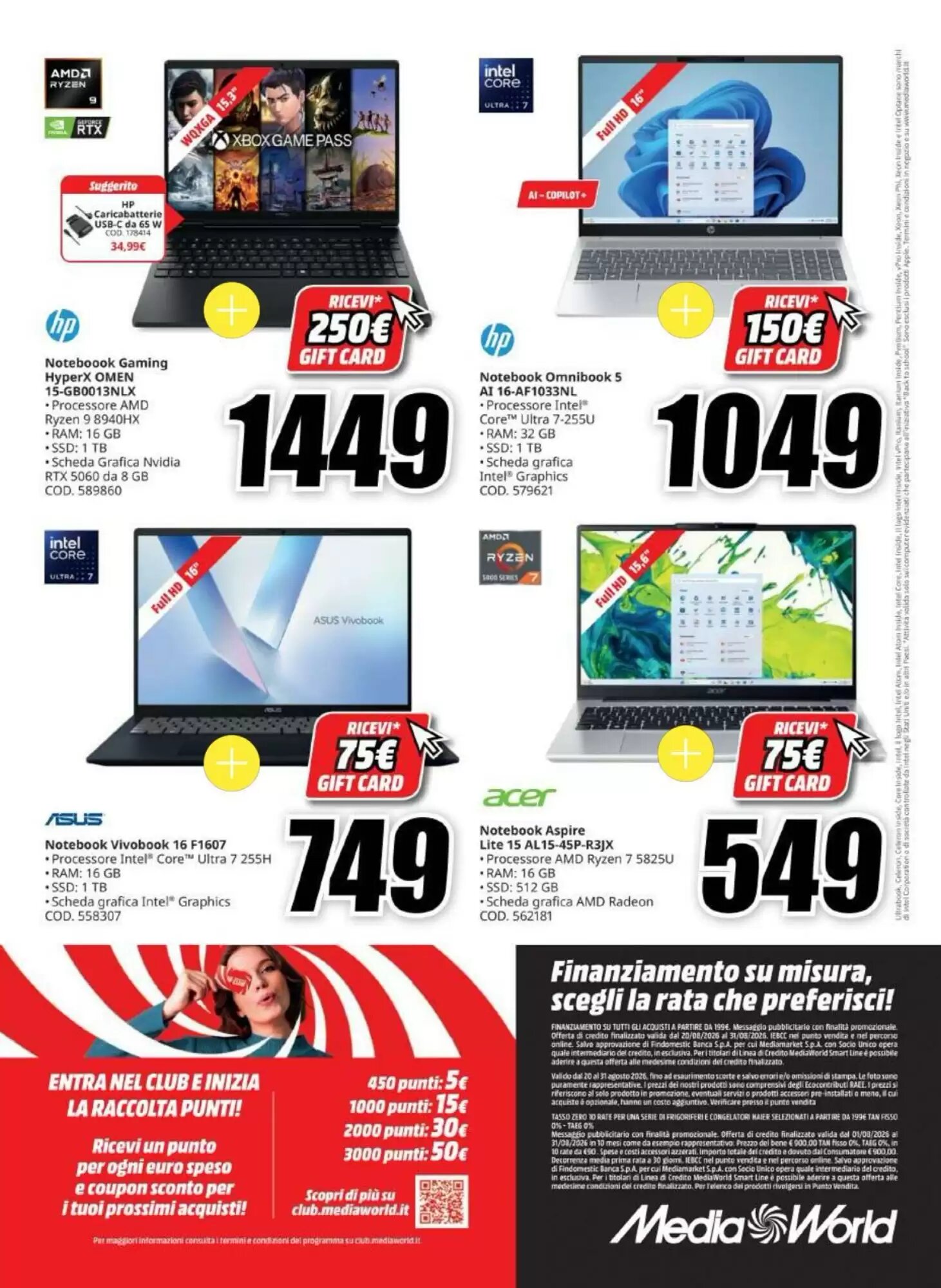 Volantino promozionale MediaWorld  valide dal 20/08/2026 - Pagina 36.