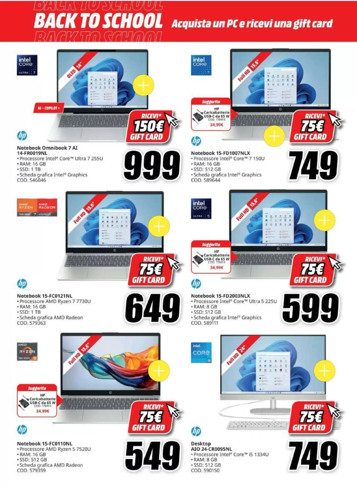 Volantino promozionale MediaWorld  valide dal 20/08/2026 - Pagina 6.
