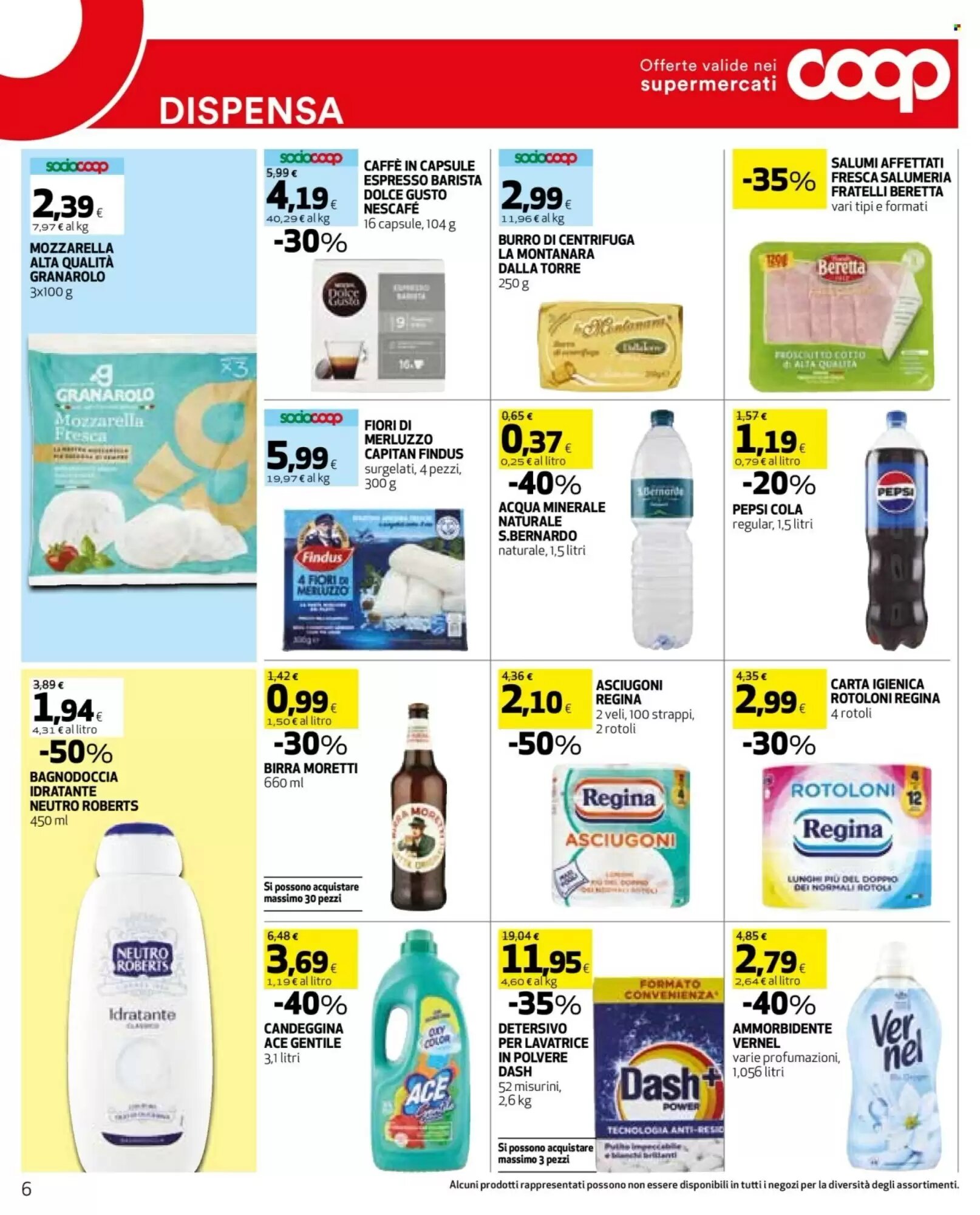 Volantino promozionale Coop  valide dal 20/08/2026 - Pagina 6.