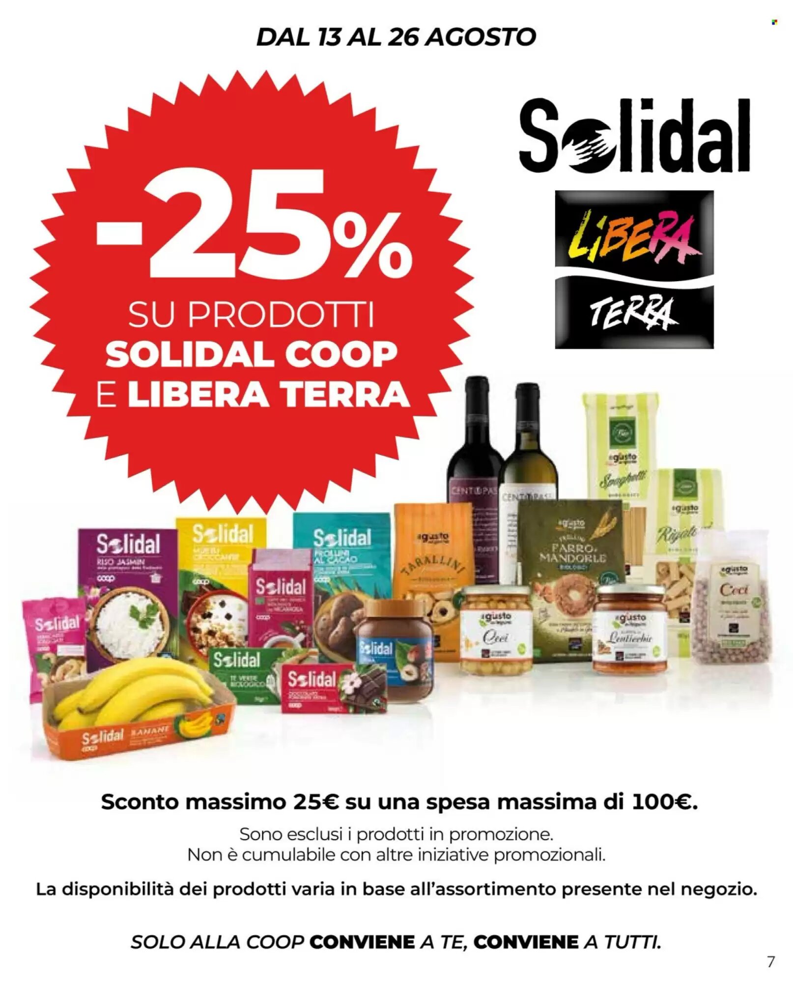 Volantino promozionale Coop  valide dal 20/08/2026 - Pagina 7.