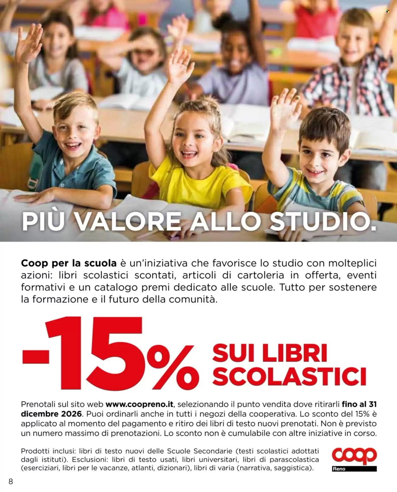 Volantino promozionale Coop  valide dal 20/08/2026 - Pagina 8.