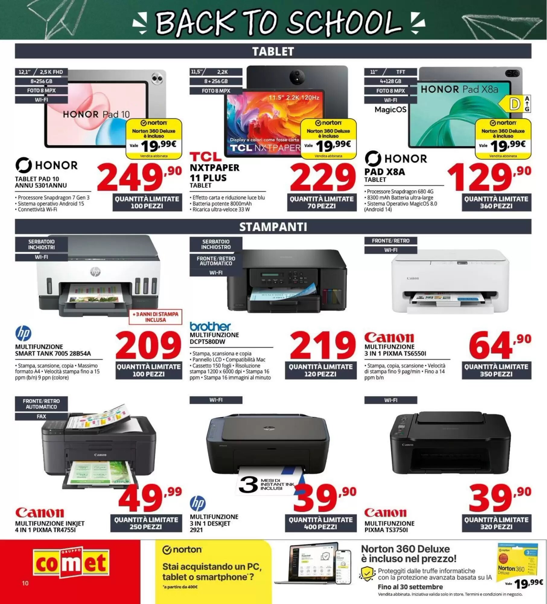 Volantino promozionale Comet  valide dal 20/08/2026 - Pagina 10.
