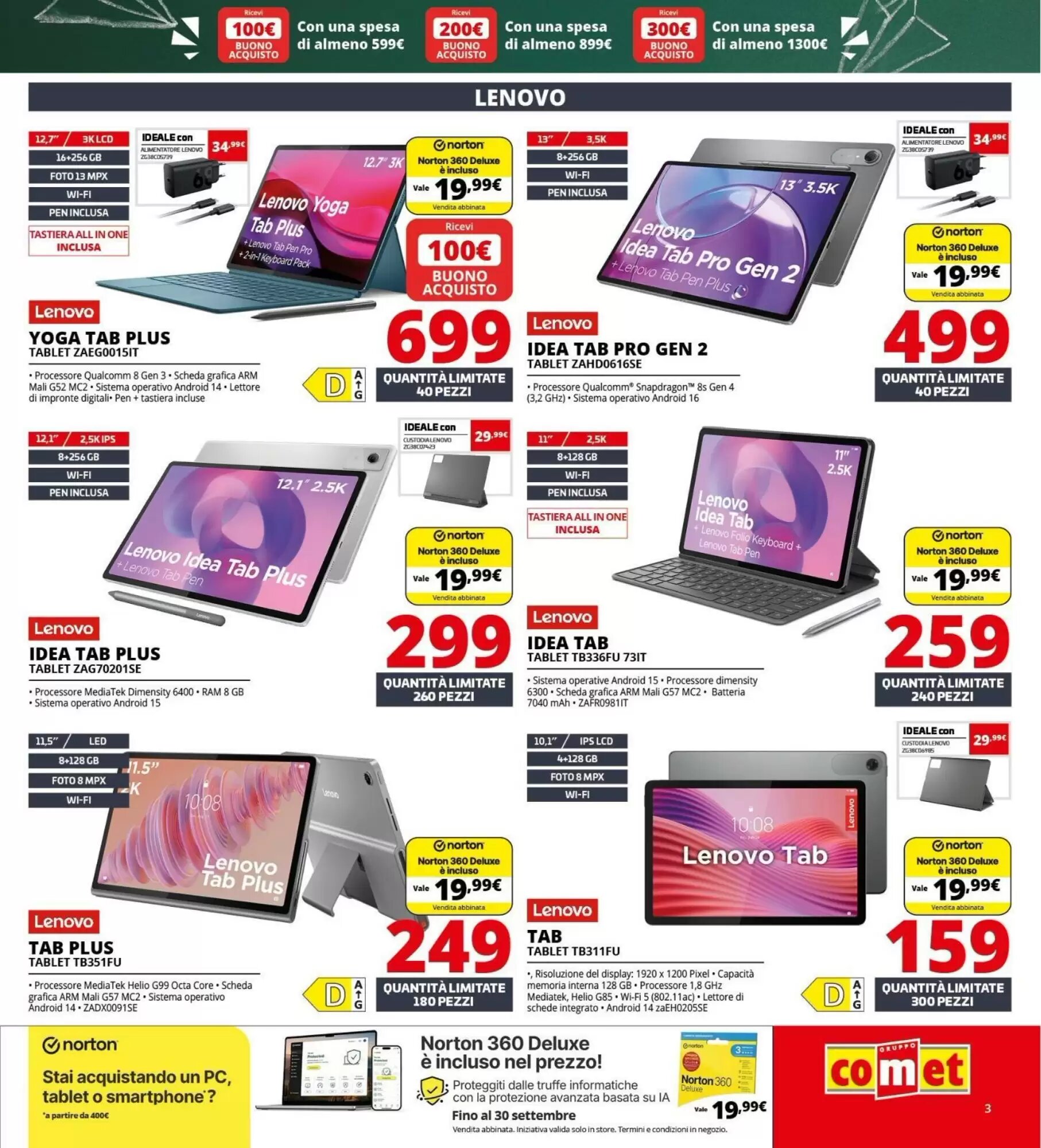 Volantino promozionale Comet  valide dal 20/08/2026 - Pagina 3.