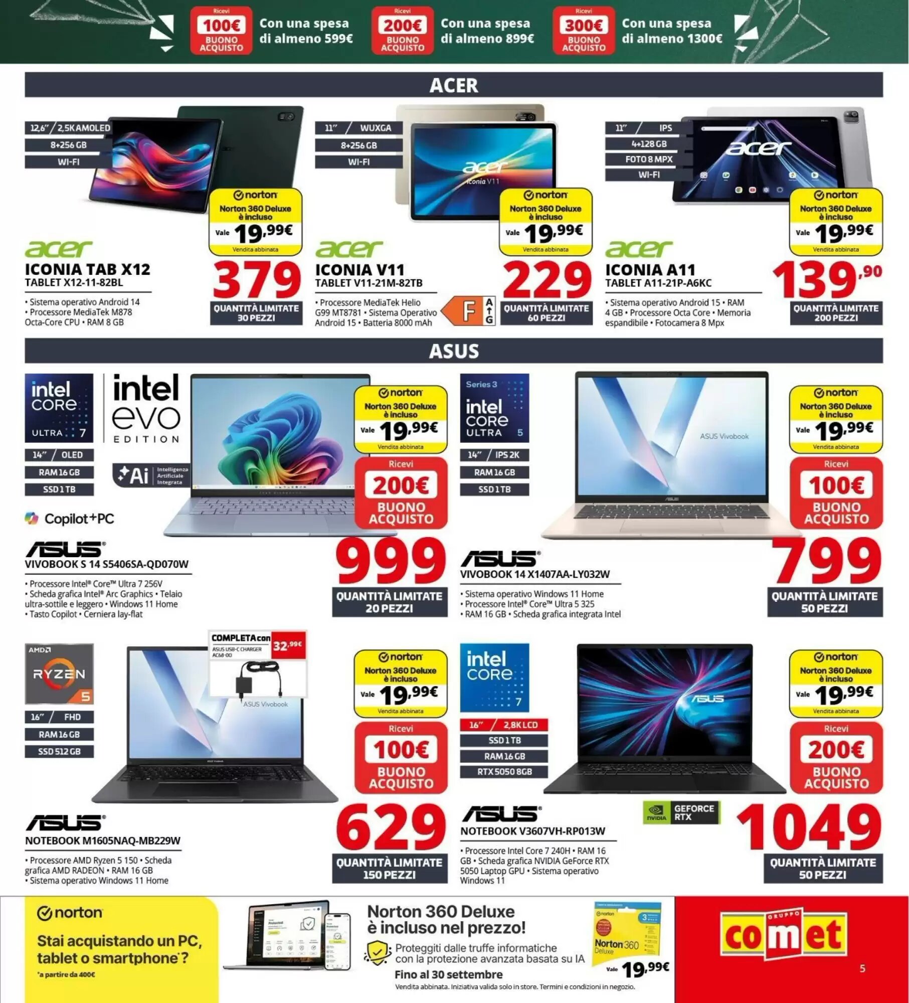 Volantino promozionale Comet  valide dal 20/08/2026 - Pagina 5.