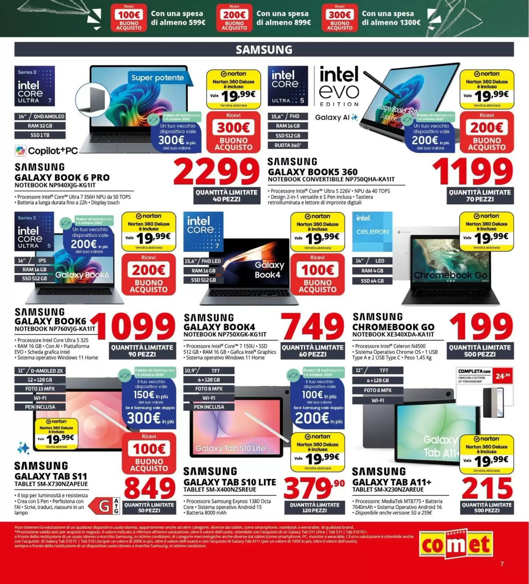 Volantino promozionale Comet  valide dal 20/08/2026 - Pagina 7.