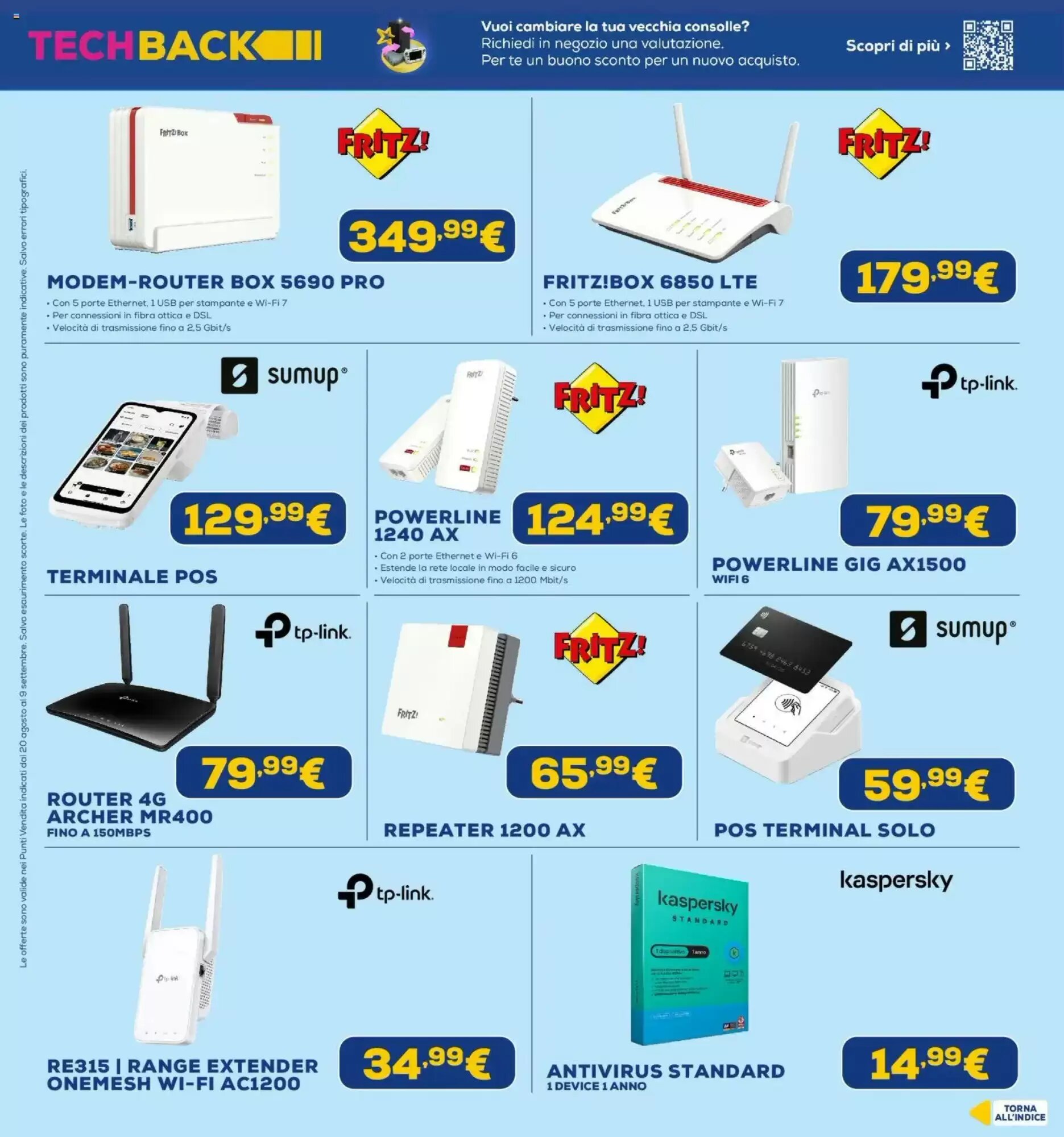 Volantino promozionale Euronics  valide dal 20/08/2026 - Pagina 3.