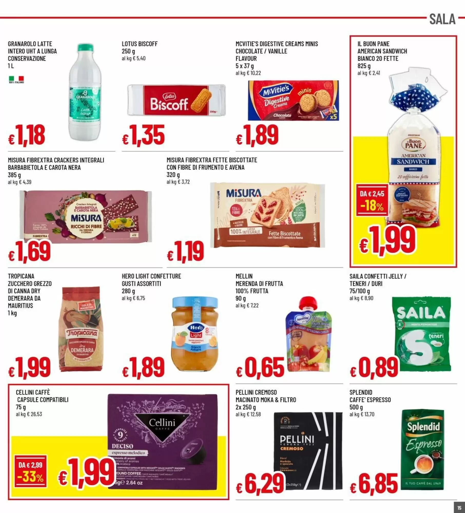 Volantino promozionale Famila Superstore  valide dal 20/08/2026 - Pagina 15.