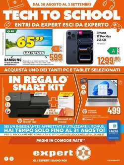 Volantino promozionale Expert  valide dal 20/08/2026