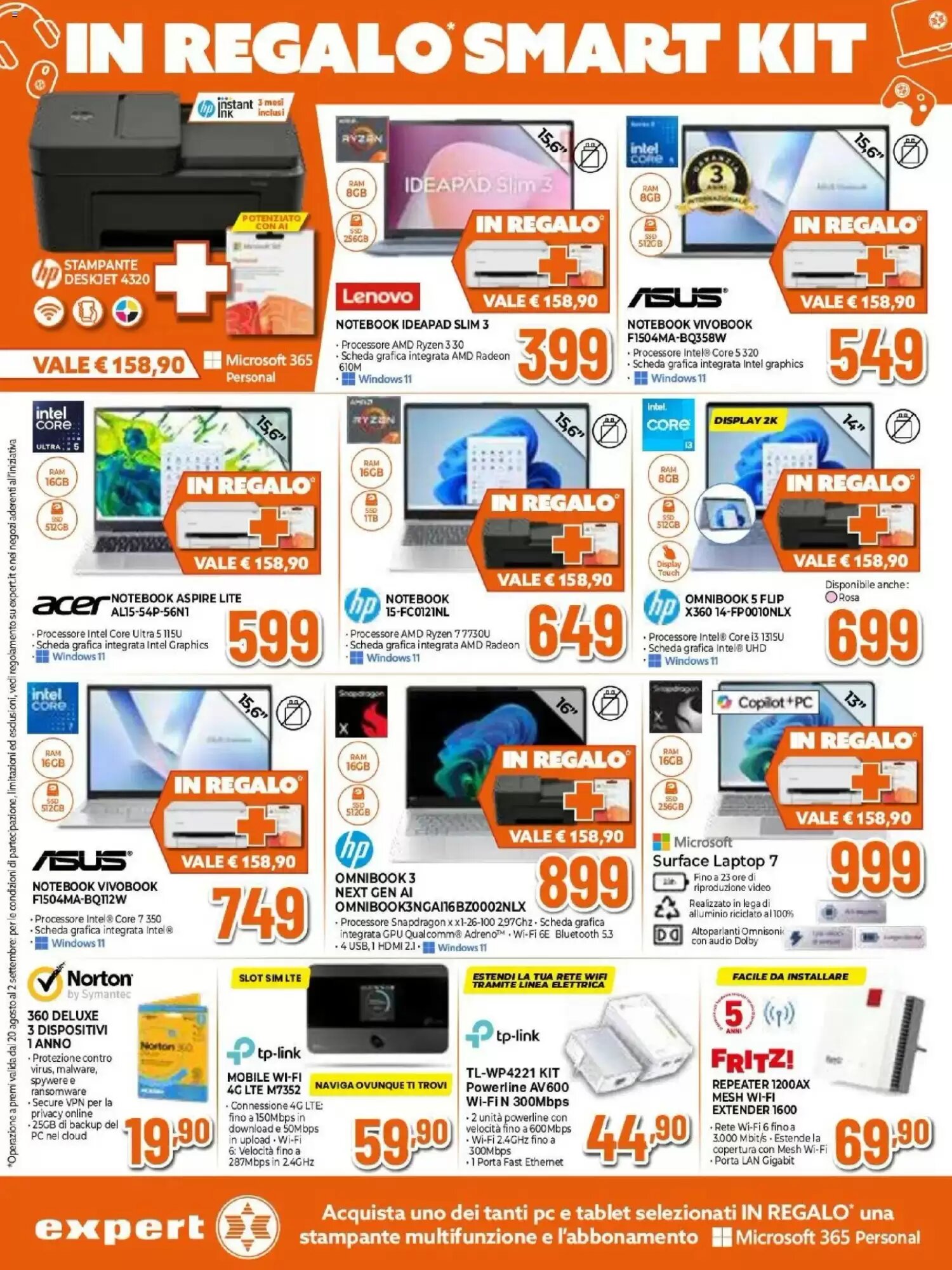 Volantino promozionale Expert  valide dal 20/08/2026 - Pagina 2.