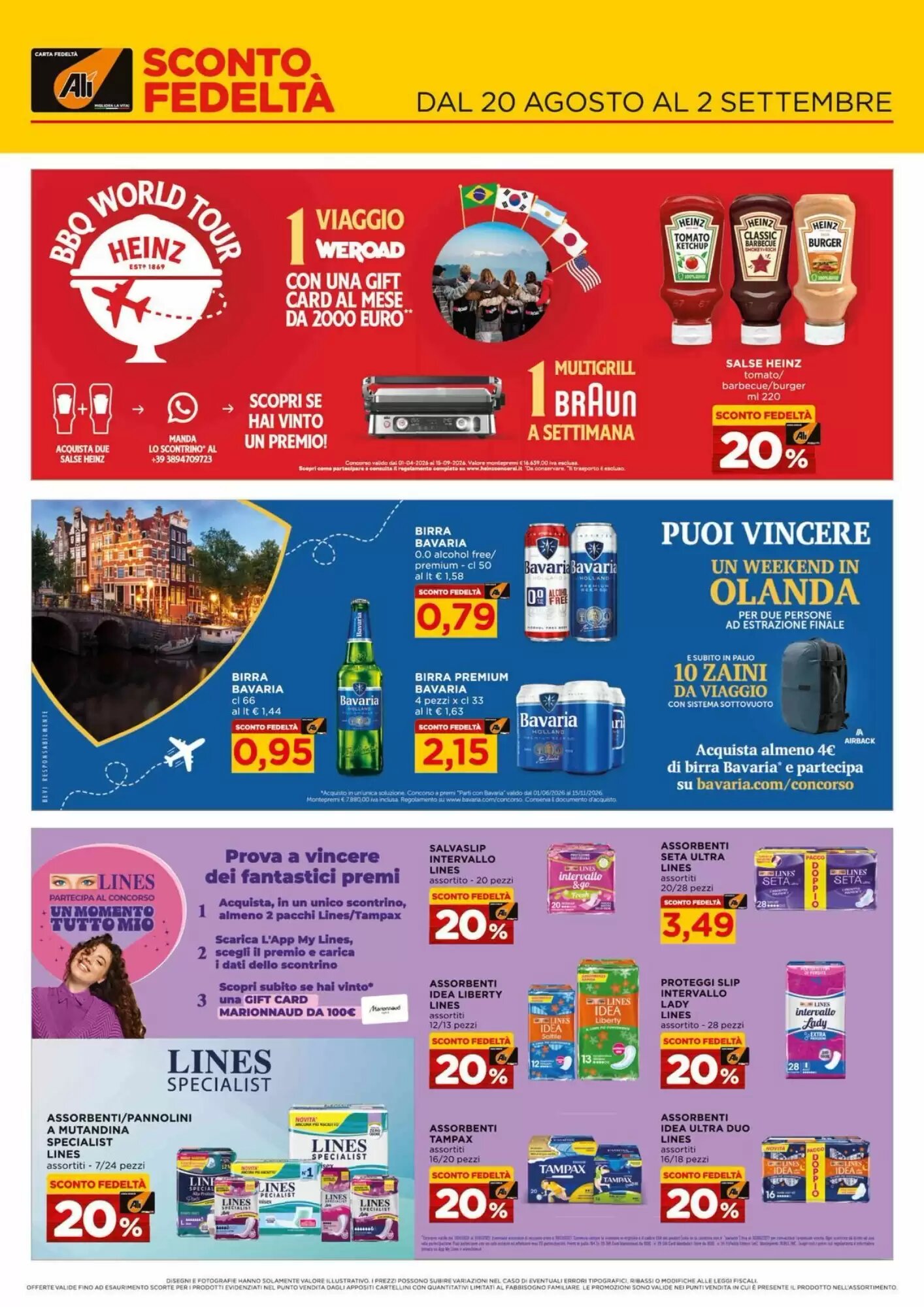 Volantino promozionale Alì  valide dal 20/08/2026 - Pagina 3.