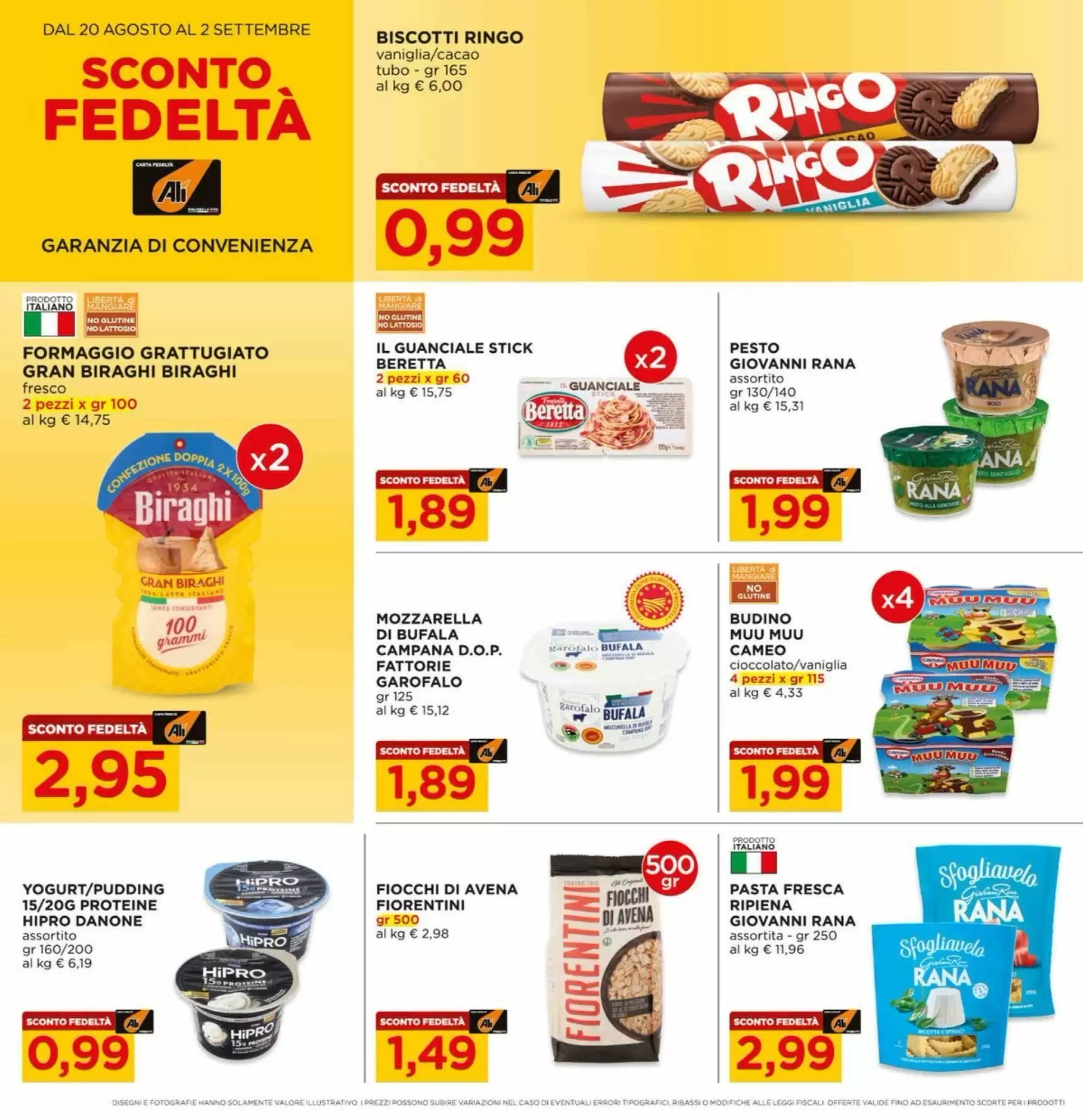 Volantino promozionale Alì  valide dal 20/08/2026 - Pagina 12.