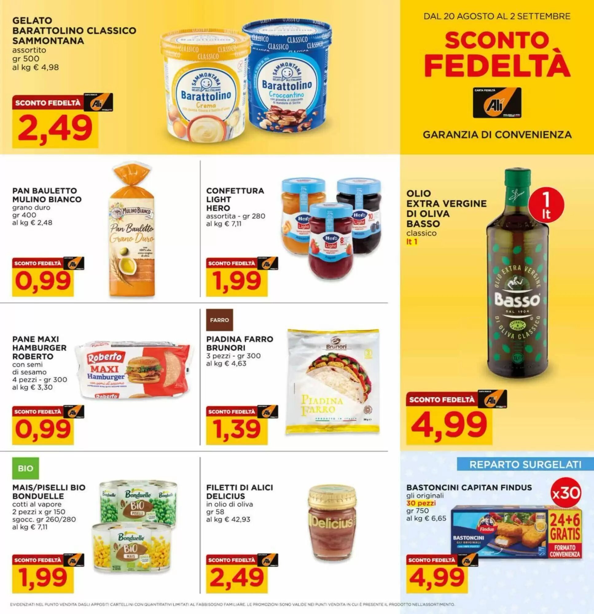 Volantino promozionale Alì  valide dal 20/08/2026 - Pagina 13.