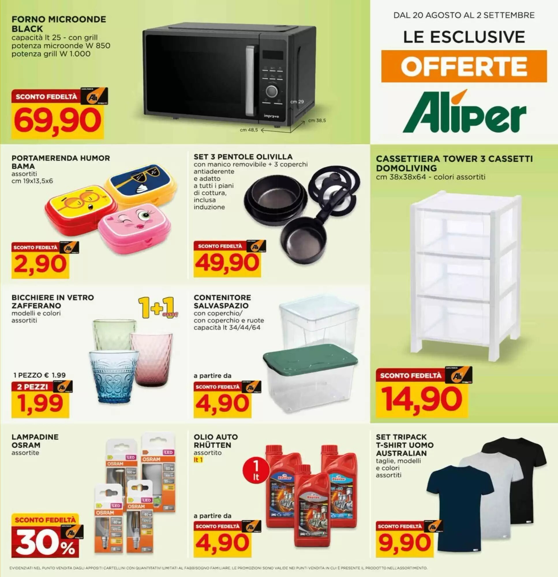 Volantino promozionale Alì  valide dal 20/08/2026 - Pagina 19.