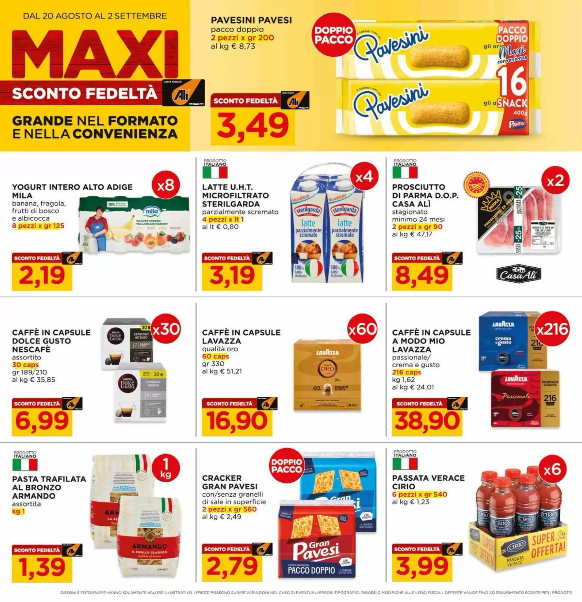 Volantino promozionale Alì  valide dal 20/08/2026 - Pagina 2.