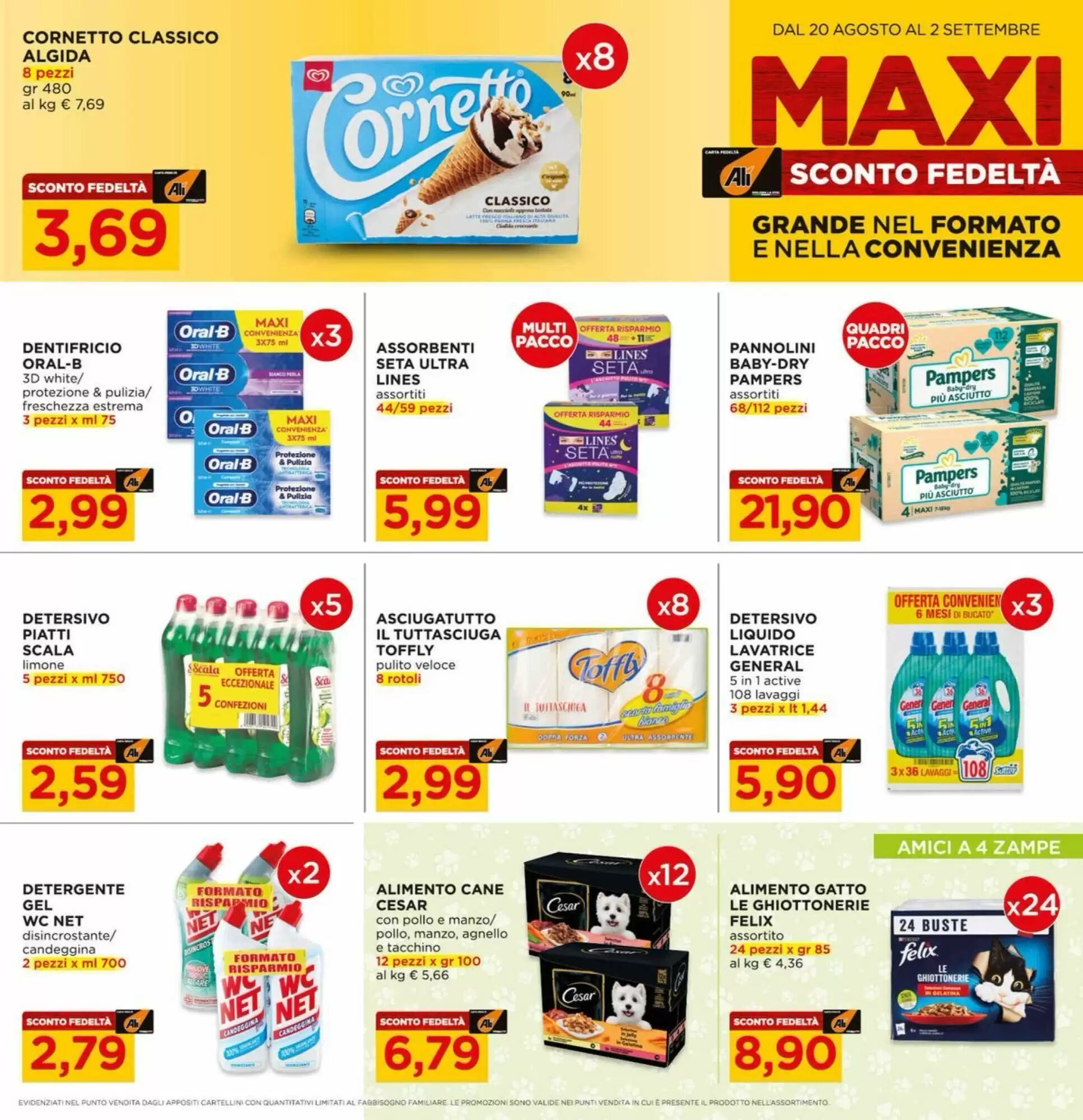 Volantino promozionale Alì  valide dal 20/08/2026 - Pagina 3.