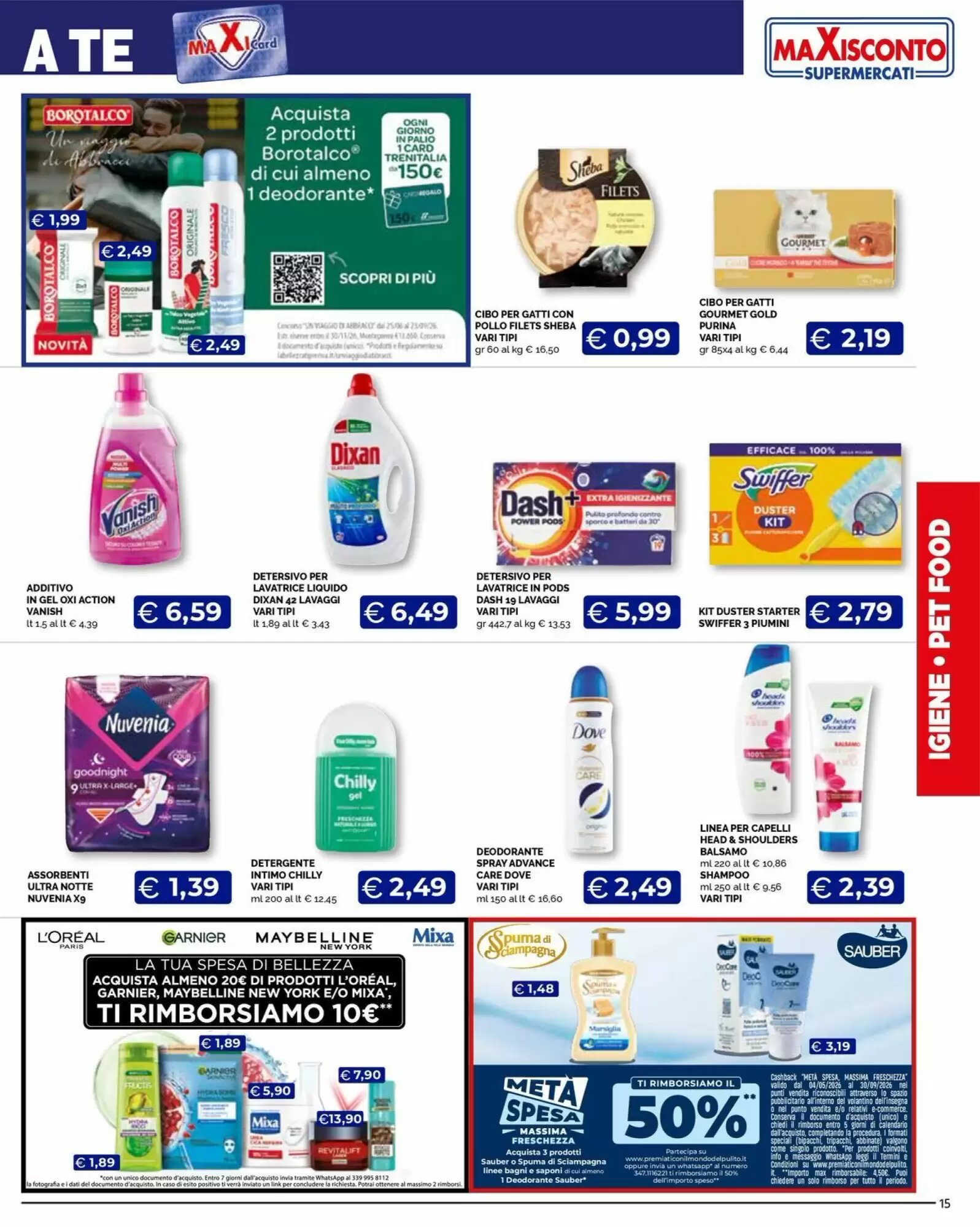Volantino promozionale Maxisconto  valide dal 20/08/2026 - Pagina 15.