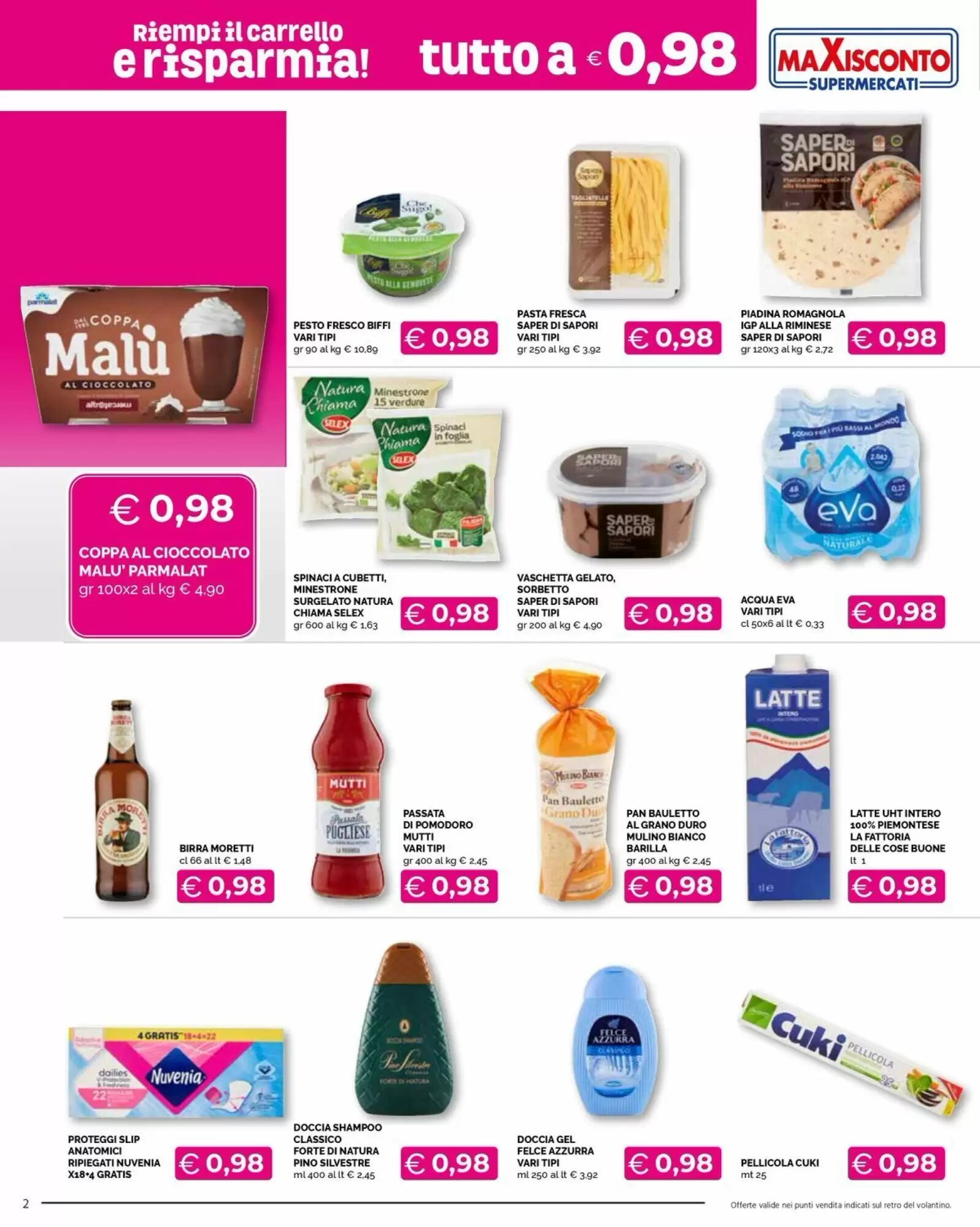 Volantino promozionale Maxisconto  valide dal 20/08/2026 - Pagina 2.