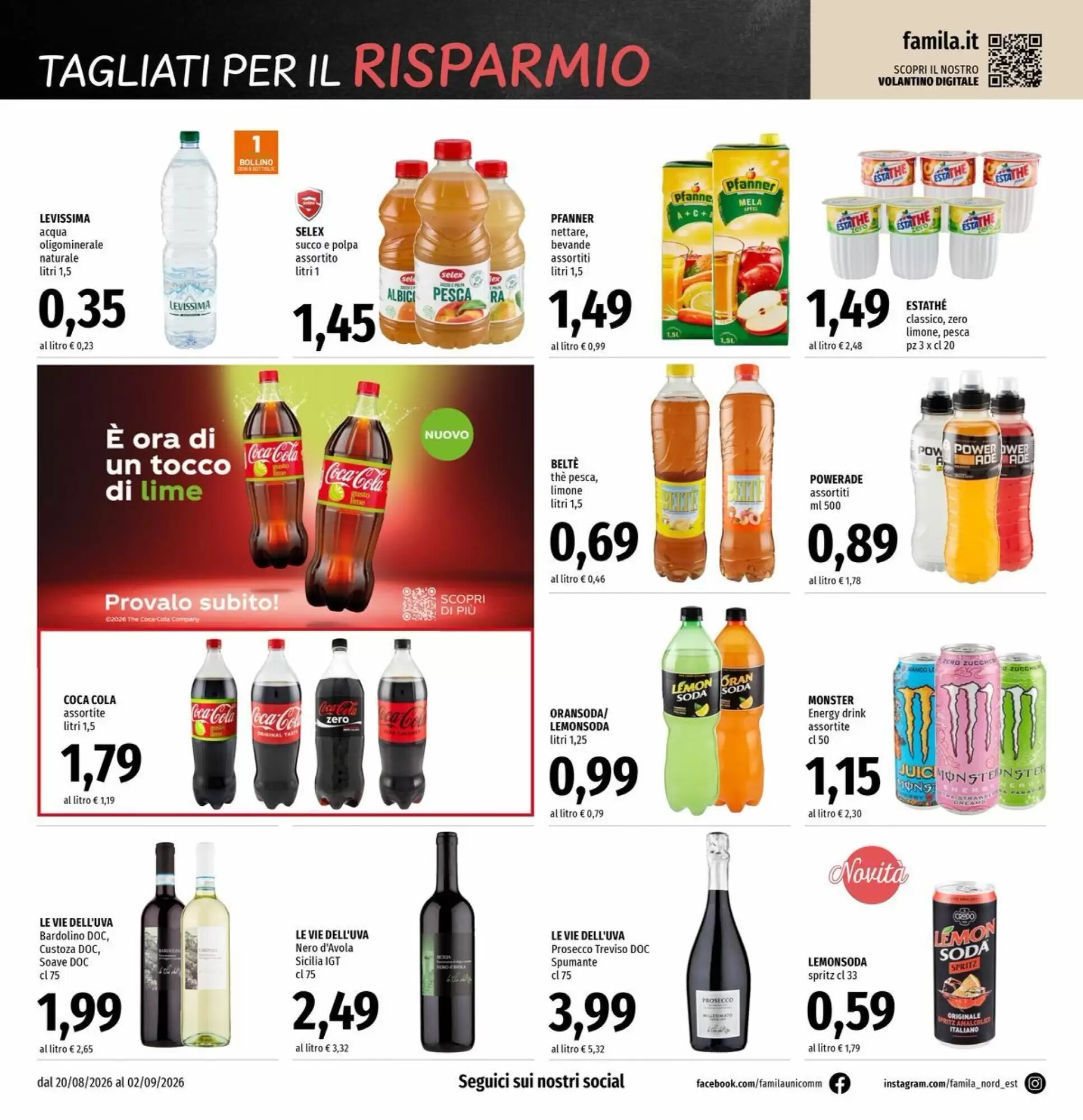 Volantino promozionale Famila Superstore  valide dal 20/08/2026 - Pagina 14.