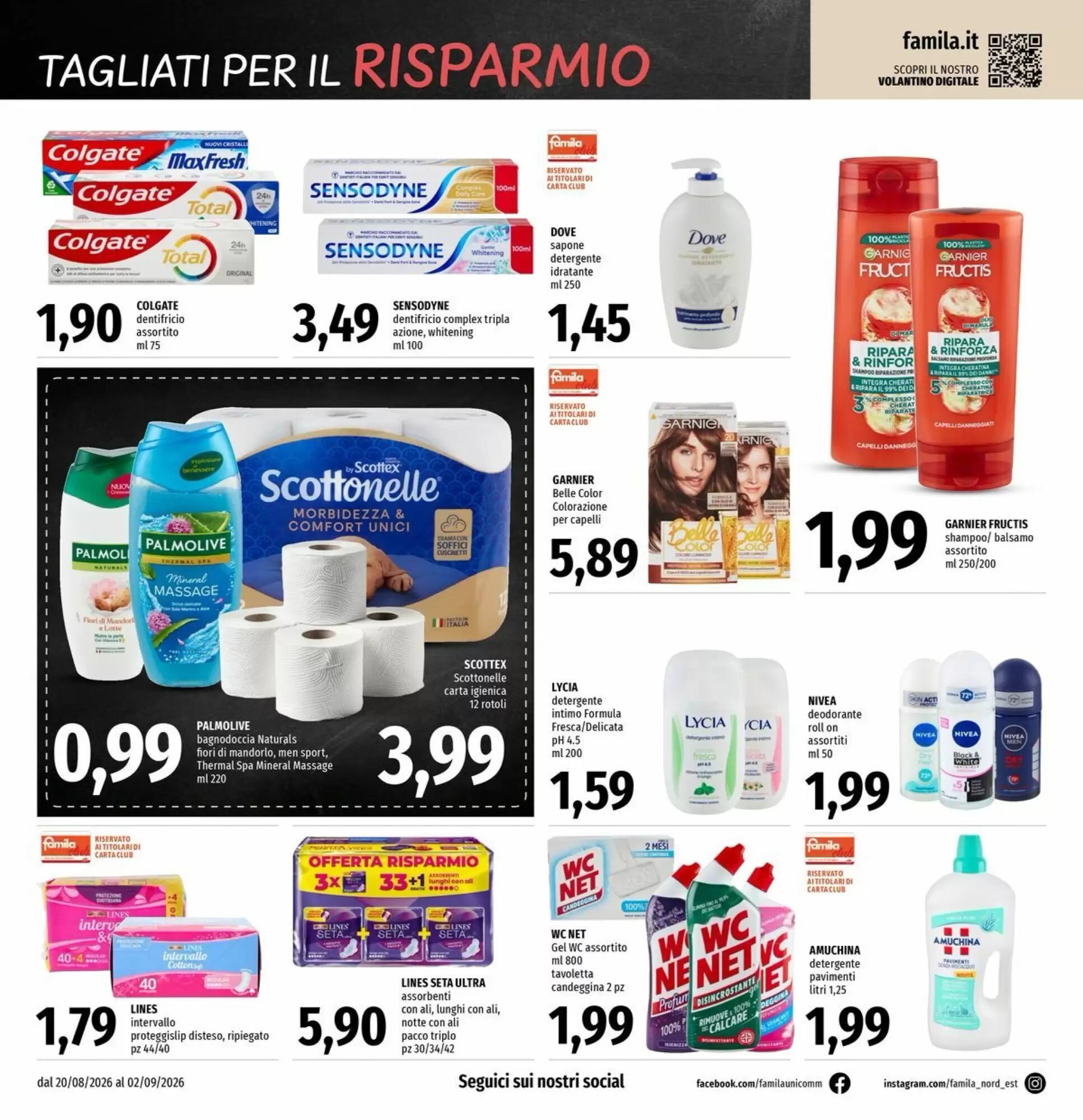 Volantino promozionale Famila Superstore  valide dal 20/08/2026 - Pagina 16.
