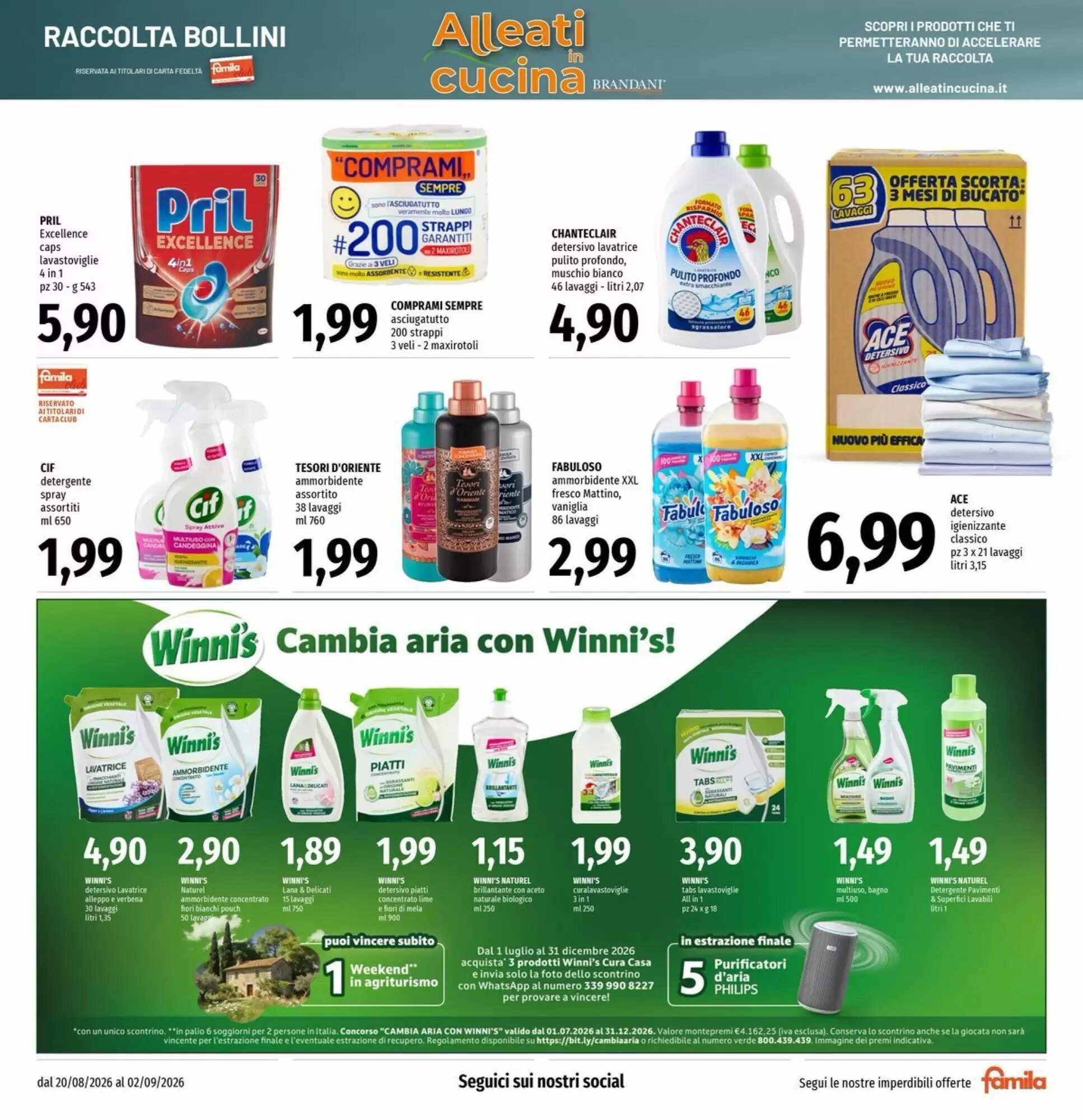 Volantino promozionale Famila Superstore  valide dal 20/08/2026 - Pagina 17.