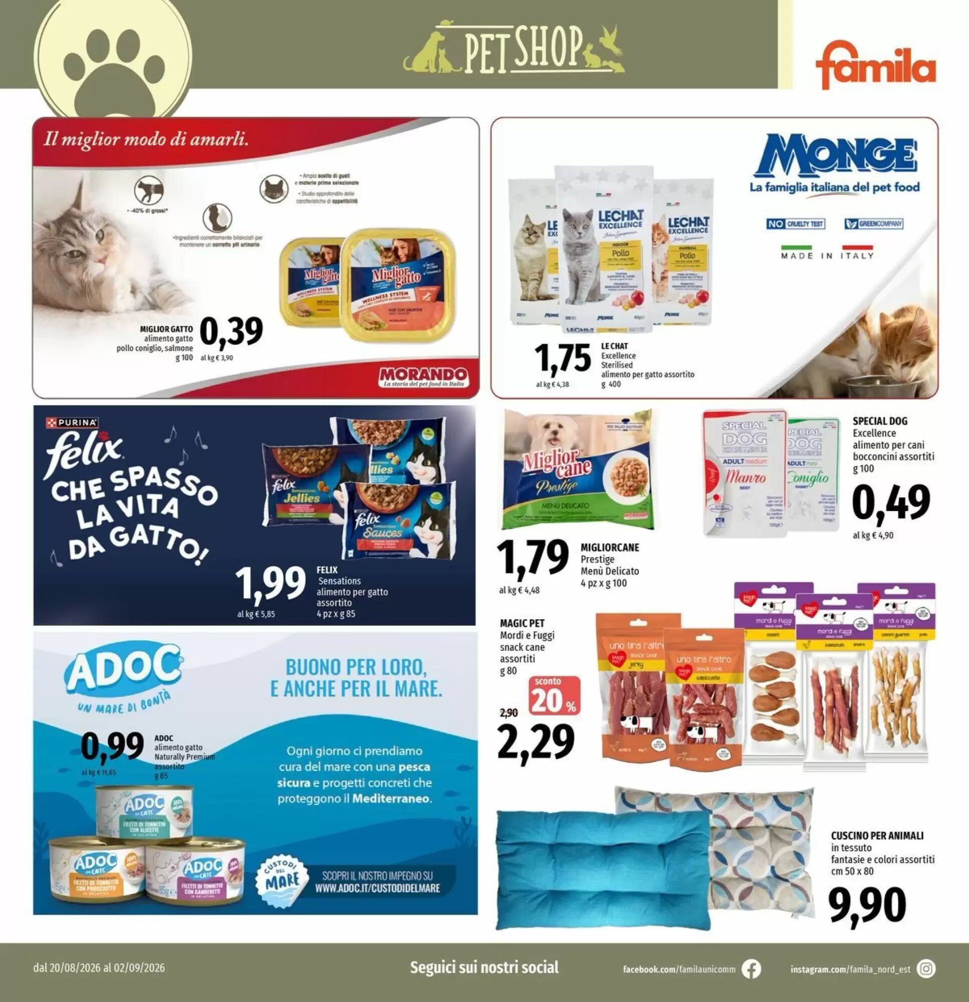 Volantino promozionale Famila Superstore  valide dal 20/08/2026 - Pagina 18.