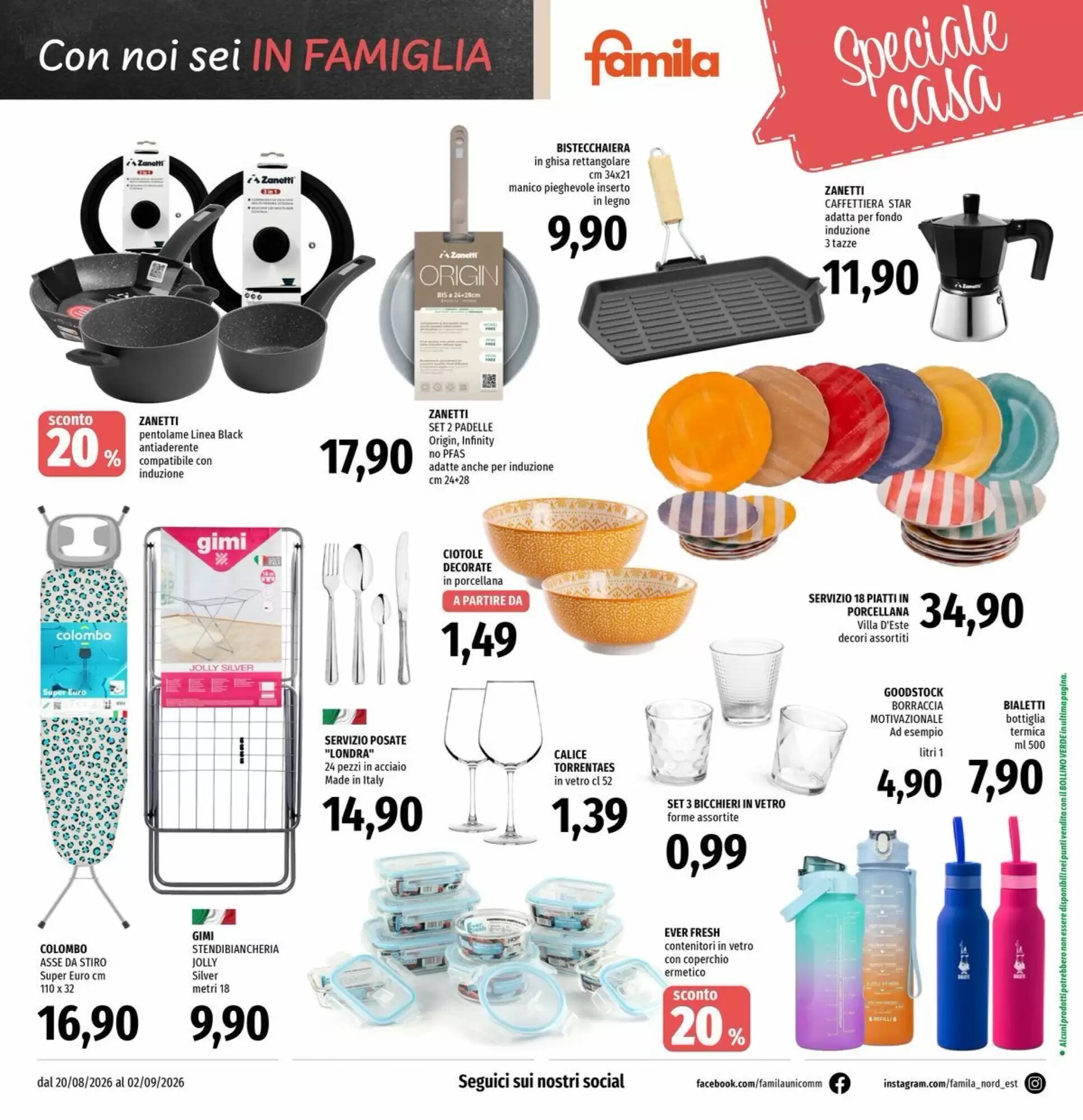 Volantino promozionale Famila Superstore  valide dal 20/08/2026 - Pagina 20.