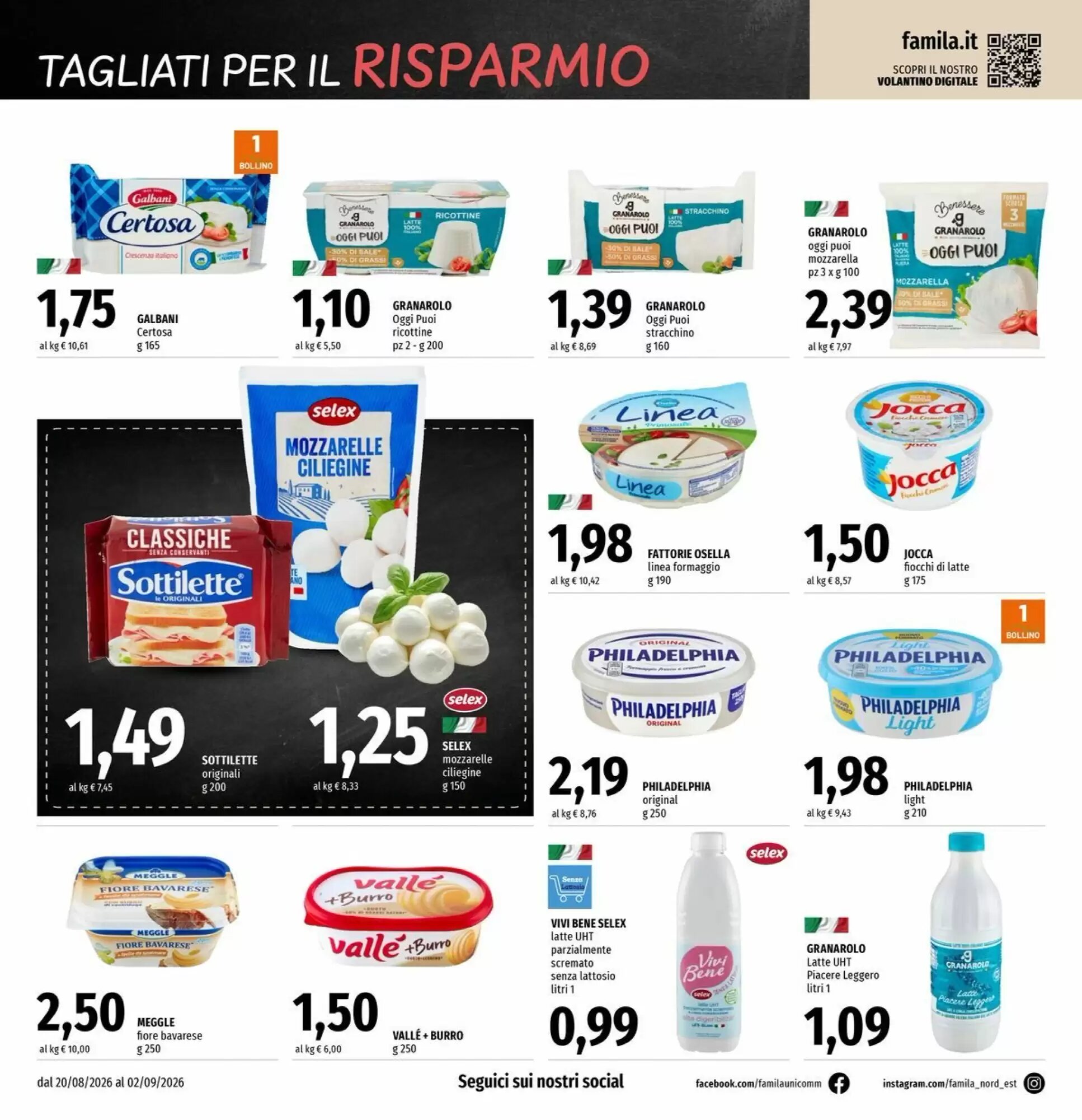 Volantino promozionale Famila Superstore  valide dal 20/08/2026 - Pagina 6.