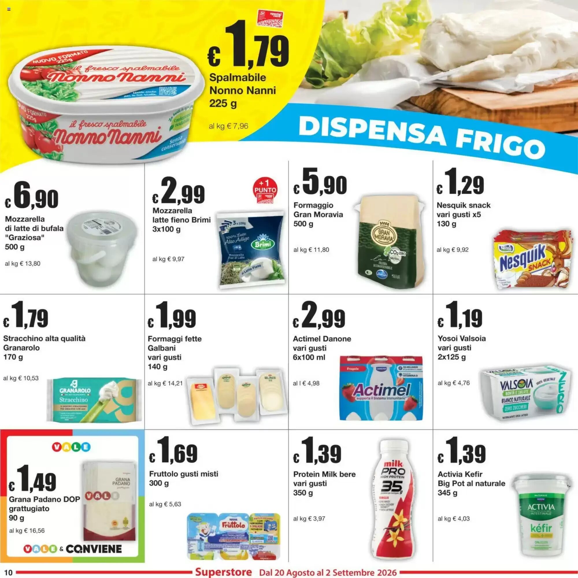 Volantino promozionale Sì con te  valide dal 20/08/2026 - Pagina 10.