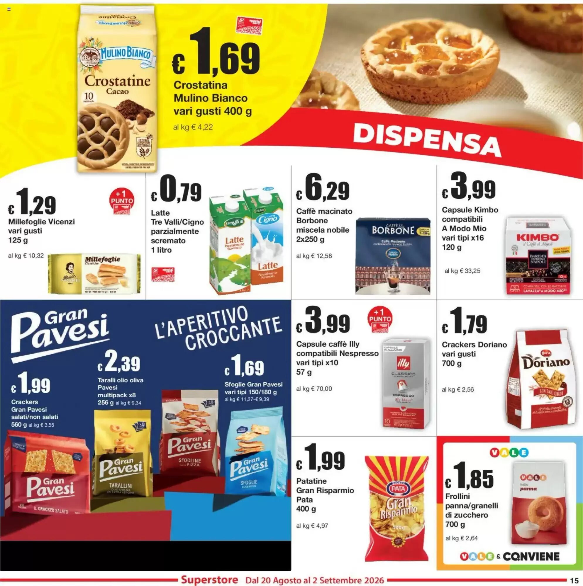 Volantino promozionale Sì con te  valide dal 20/08/2026 - Pagina 15.