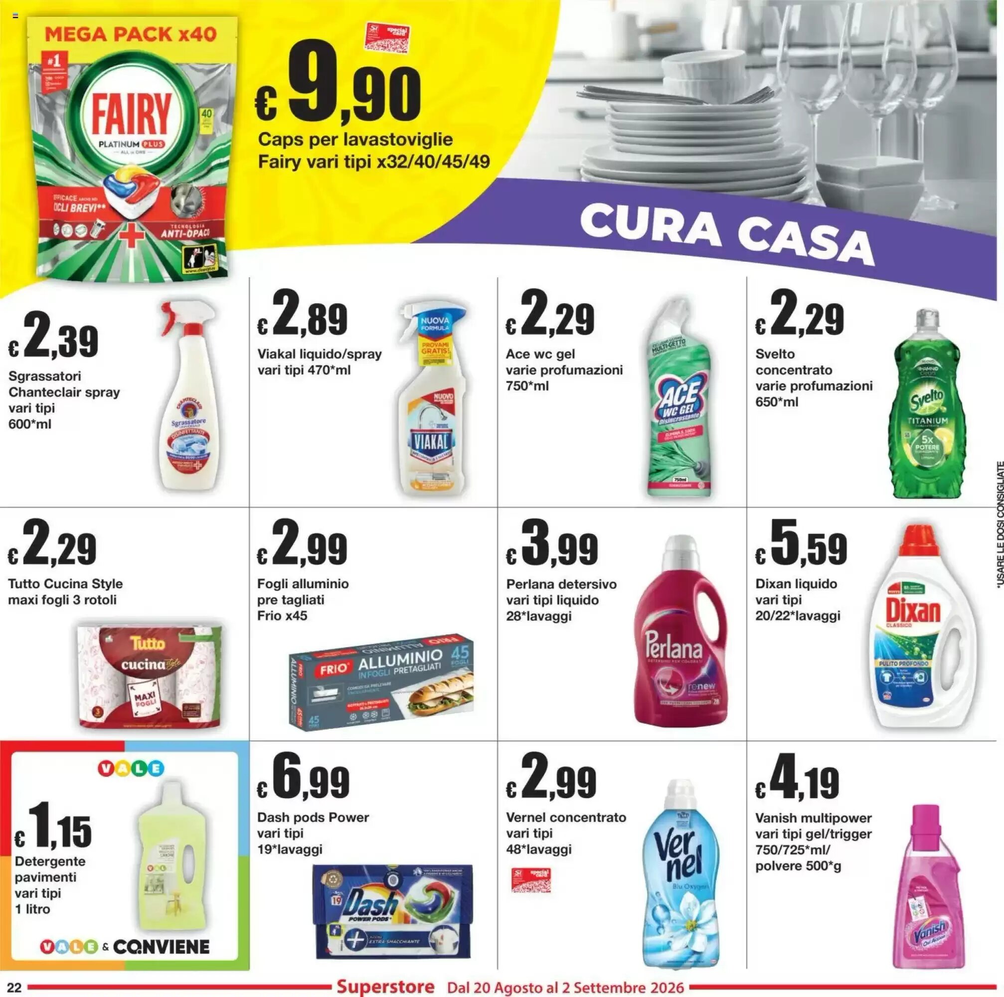 Volantino promozionale Sì con te  valide dal 20/08/2026 - Pagina 22.