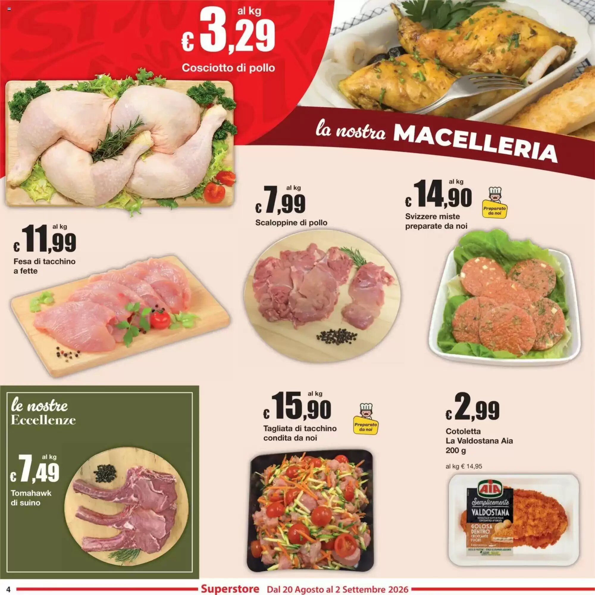 Volantino promozionale Sì con te  valide dal 20/08/2026 - Pagina 4.