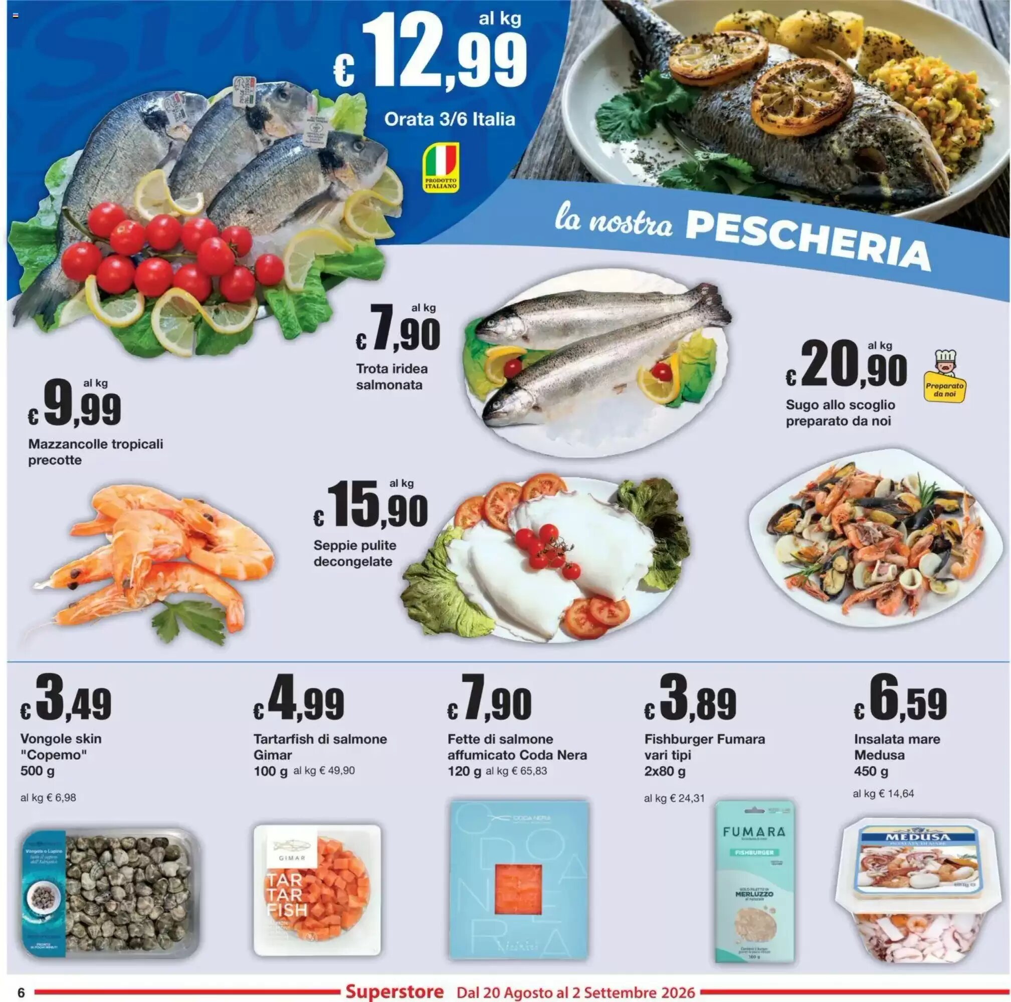 Volantino promozionale Sì con te  valide dal 20/08/2026 - Pagina 6.
