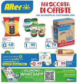 Volantino promozionale Alter Discount  valide dal 20/08/2026