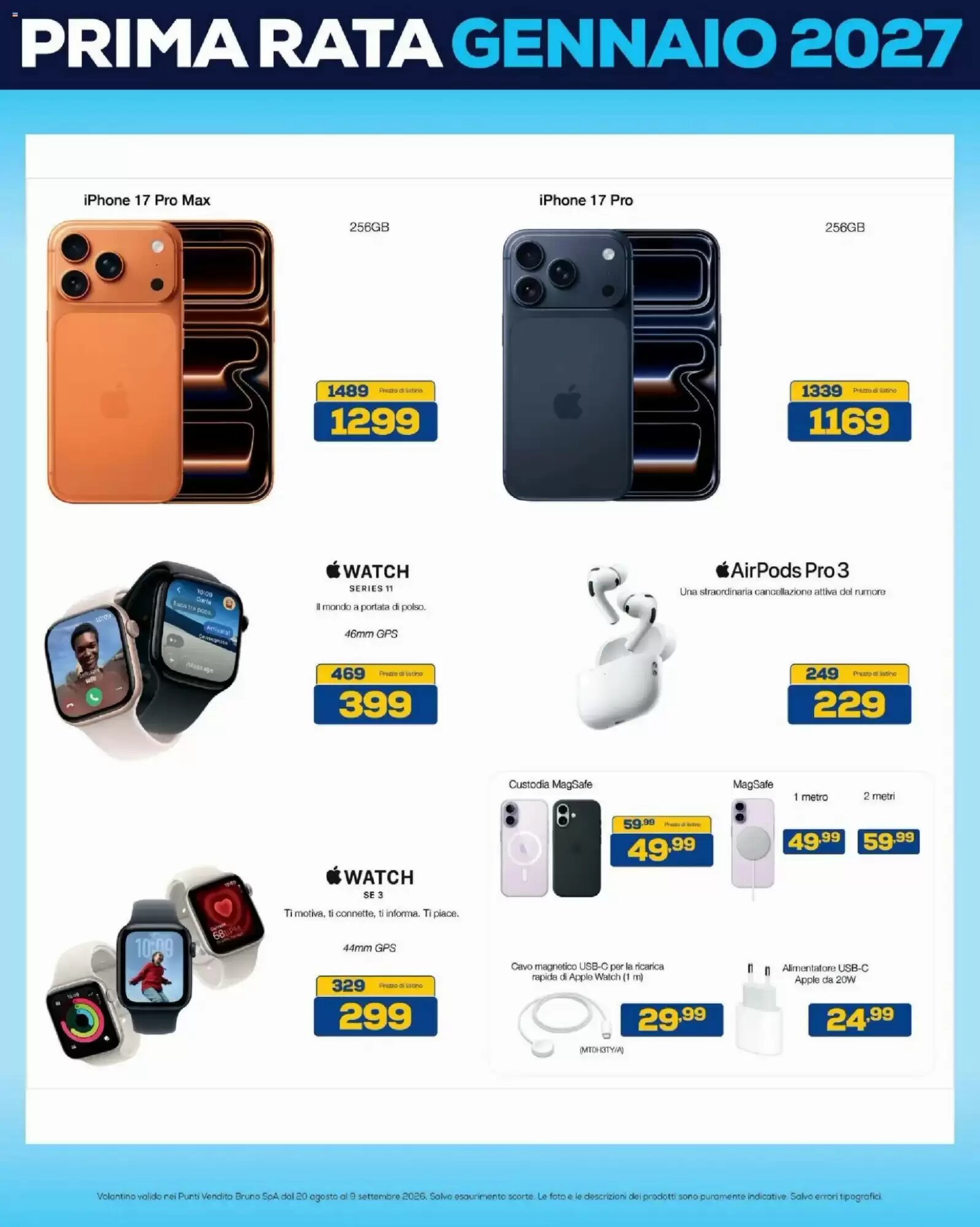 Volantino promozionale Euronics Bruno  valide dal 20/08/2026 - Pagina 12.
