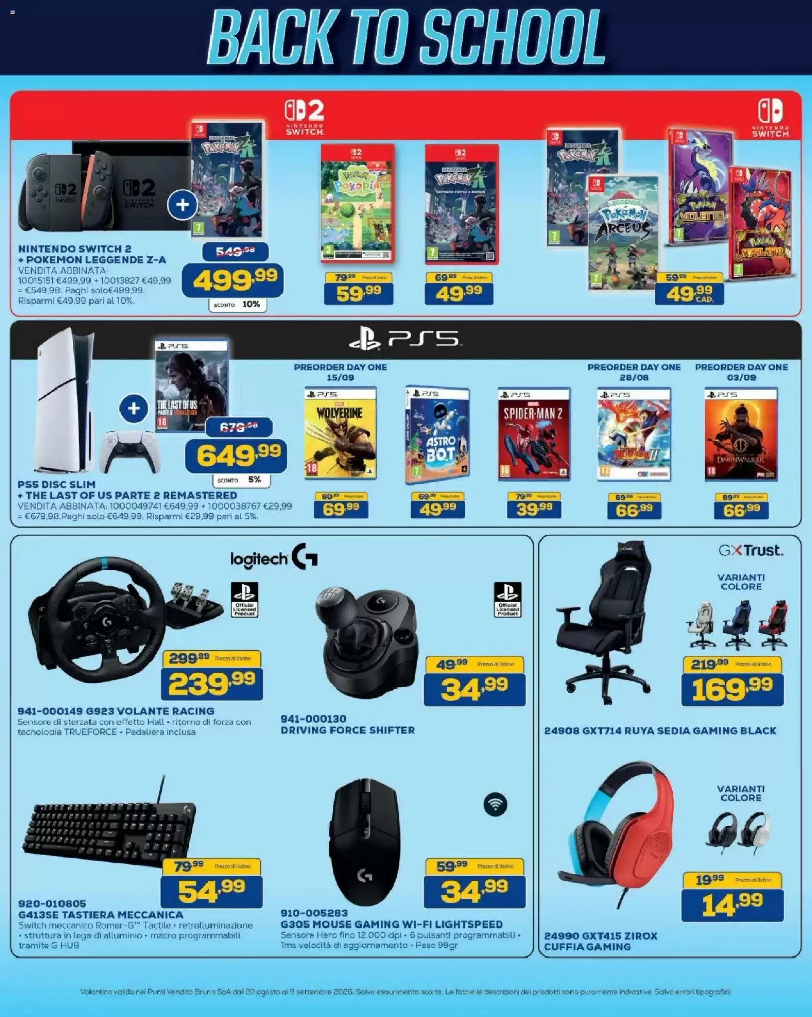 Volantino promozionale Euronics Bruno  valide dal 20/08/2026 - Pagina 18.
