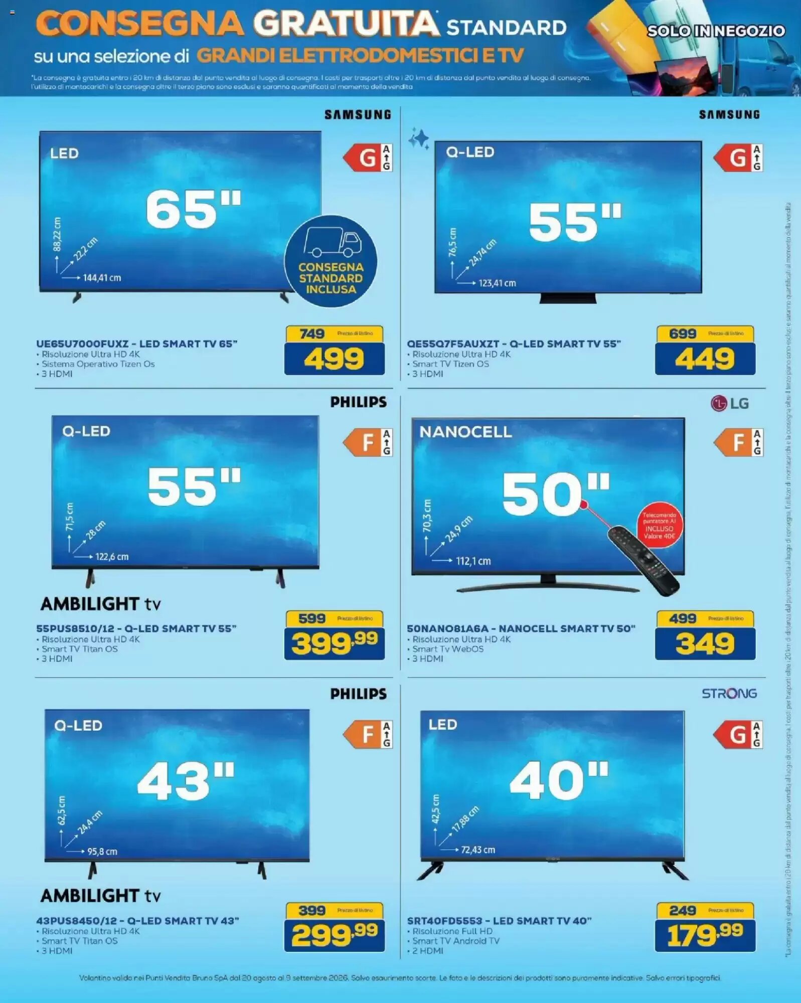 Volantino promozionale Euronics Bruno  valide dal 20/08/2026 - Pagina 22.