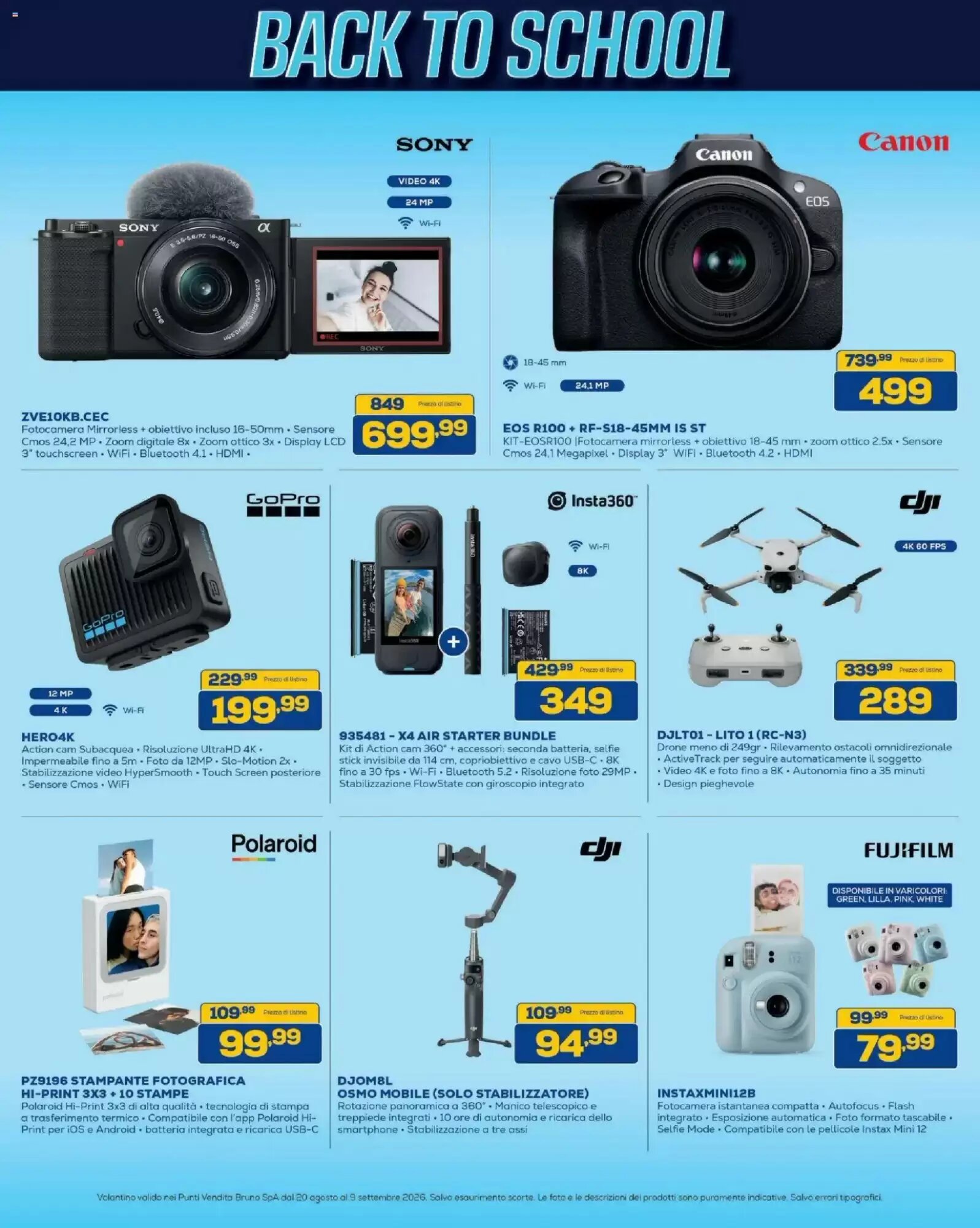 Volantino promozionale Euronics Bruno  valide dal 20/08/2026 - Pagina 25.