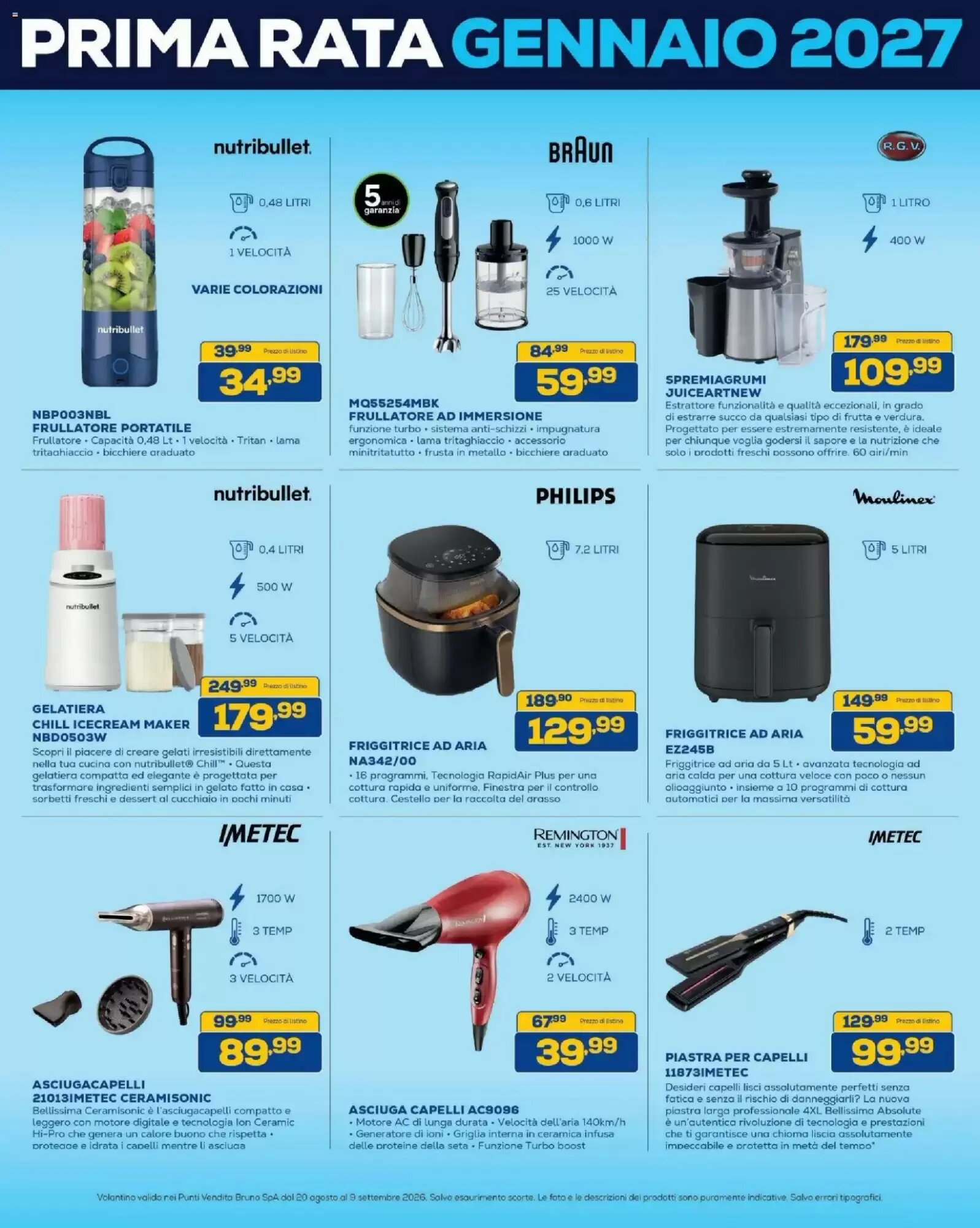 Volantino promozionale Euronics Bruno  valide dal 20/08/2026 - Pagina 30.